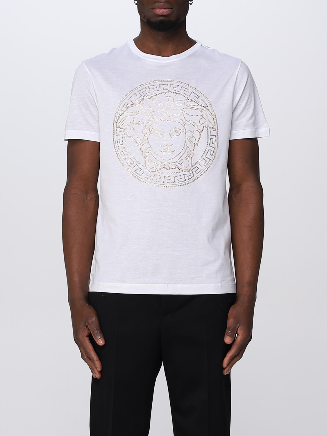 VERSACE：Tシャツ メンズ - ホワイト | GIGLIO.COMオンラインのVersace