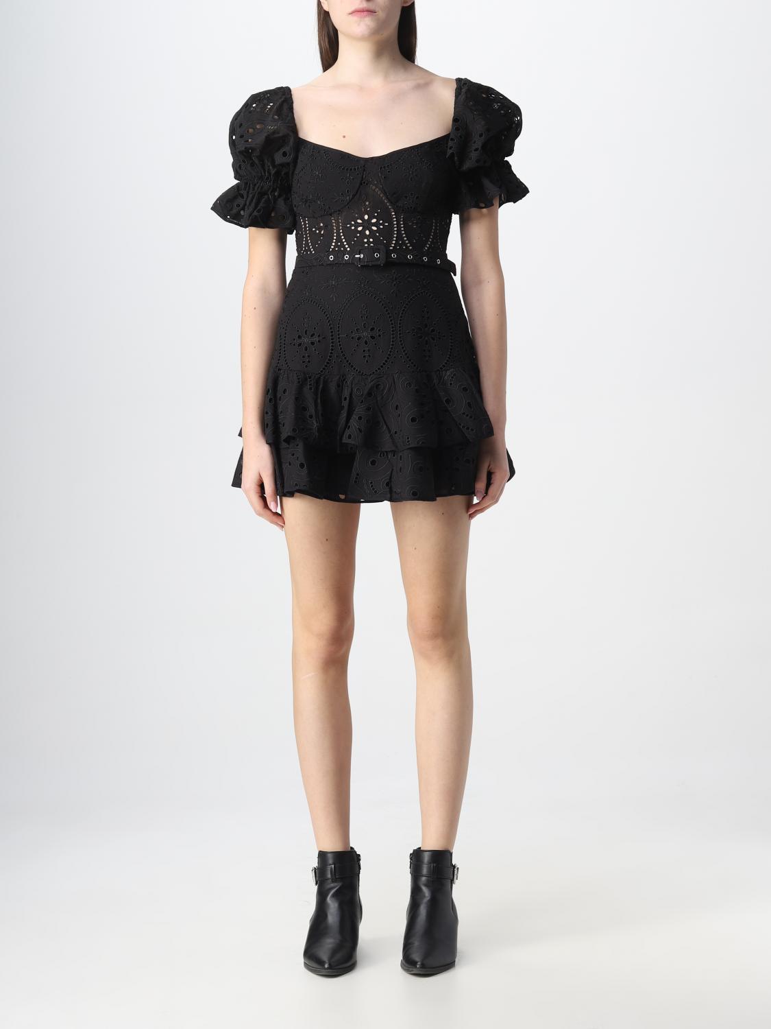 CHARO RUIZ: dress for woman - Black | Charo Ruiz dress 233615 online on ...