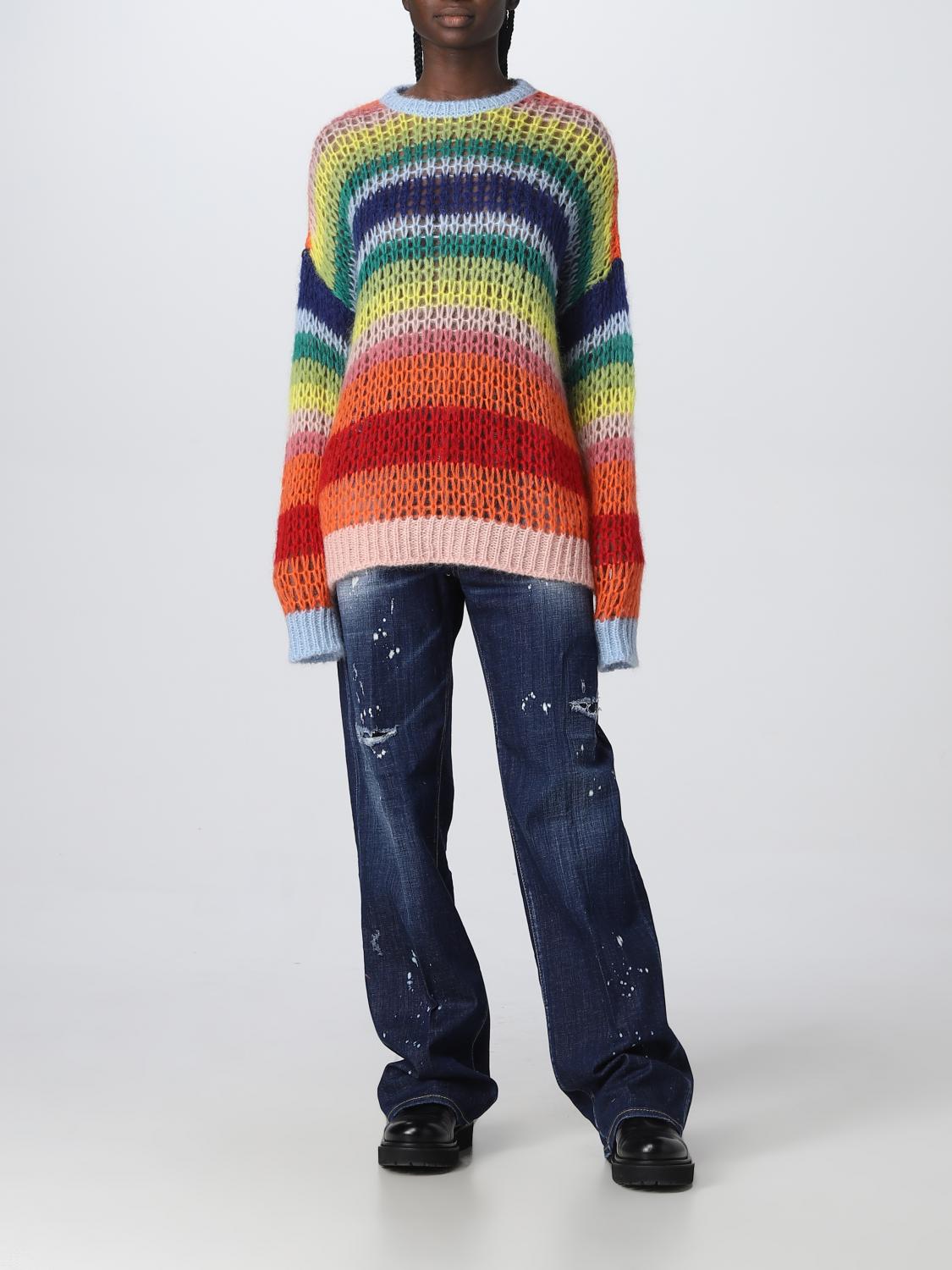 Maglia Dsquared2: Maglia Dsquared2 misto mohair fantasia 2