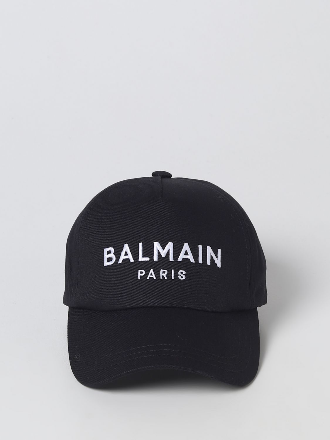 BALMAIN: hat for woman - Black | Balmain hat AF1XA015CB24 online on ...
