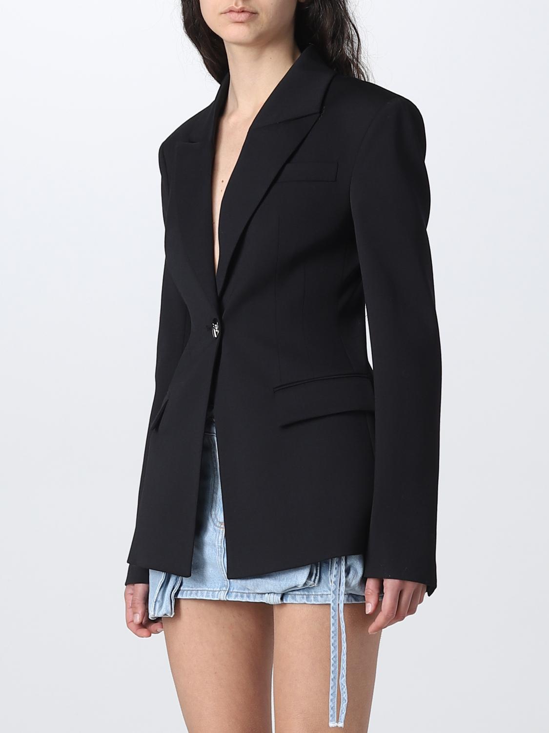 Blazer The Attico: The Attico Damen Blazer schwarz 4