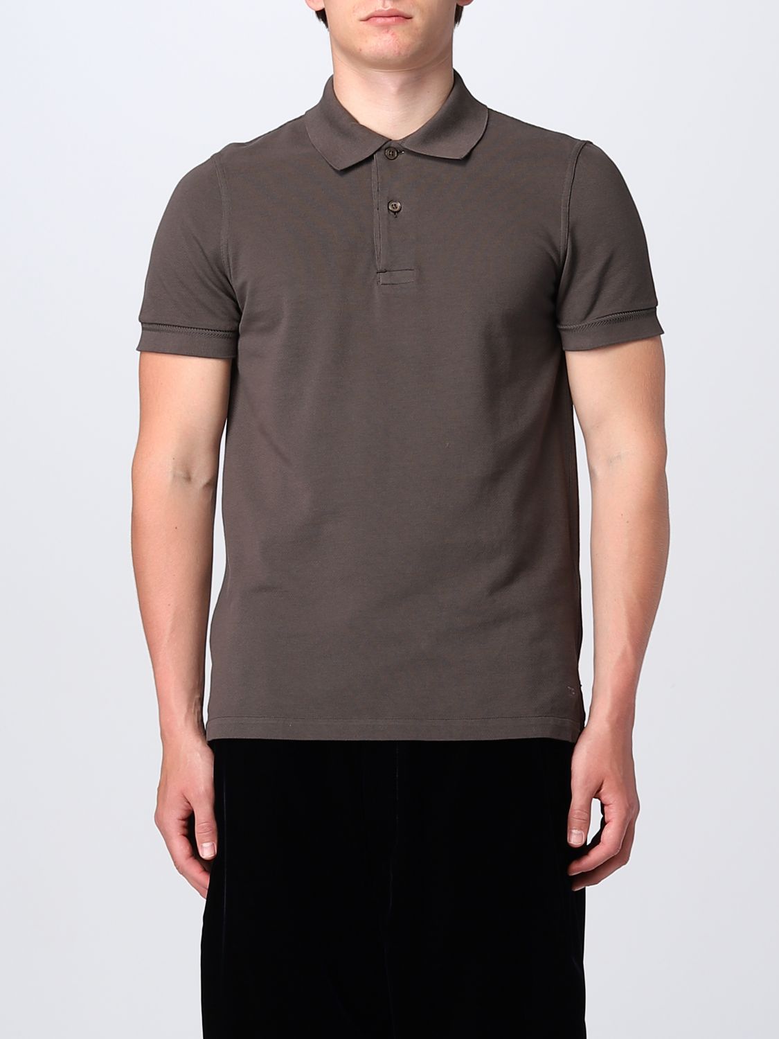 Tom Ford Polo Shirt  Men Color Brown