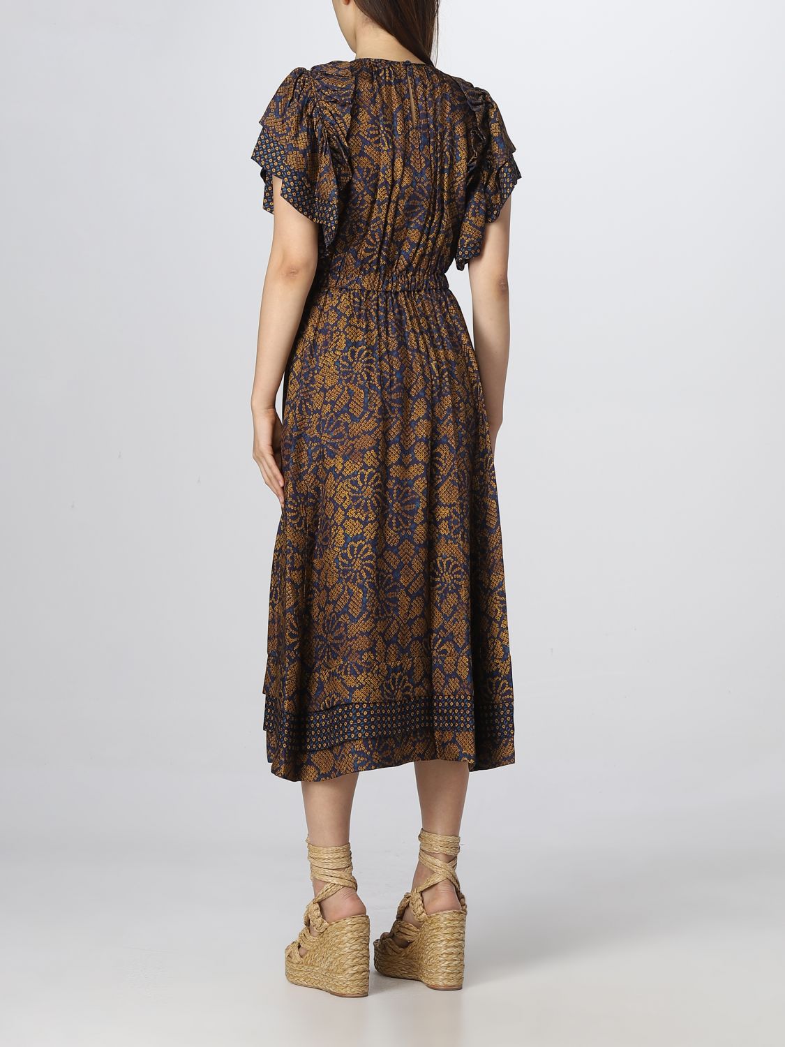 ULLA JOHNSON: dress for woman - Green | Ulla Johnson dress PS230110 ...