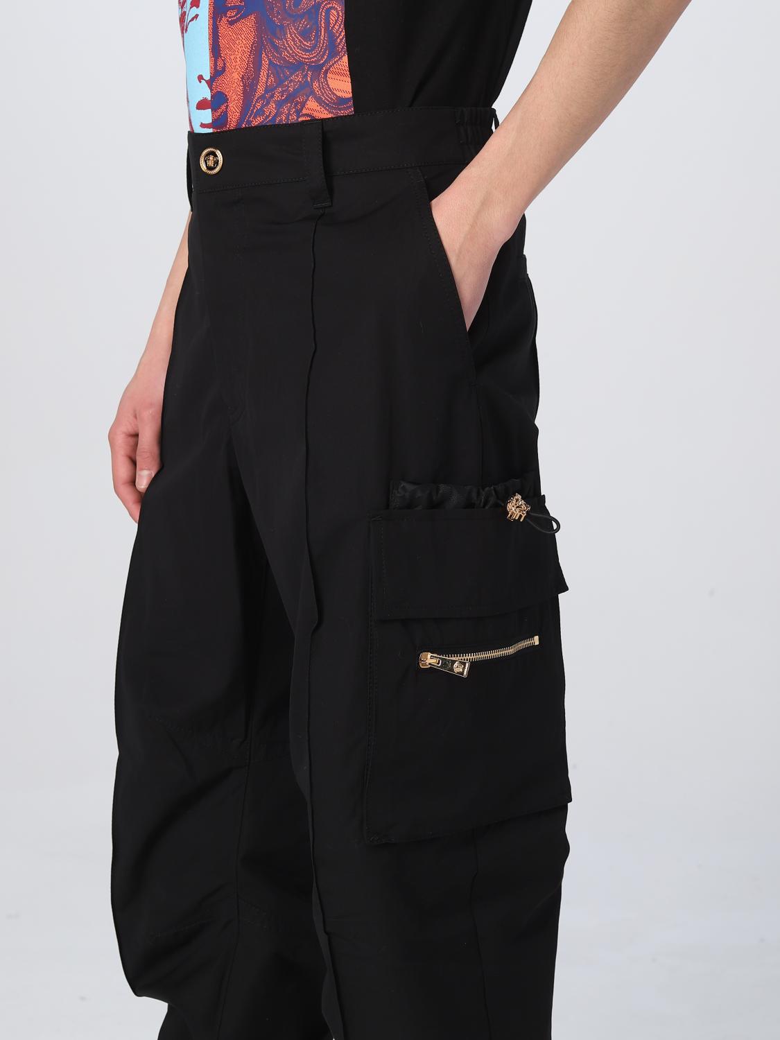 パンツ ヴェルサーチェ: パンツ Versace メンズ ブラック 5