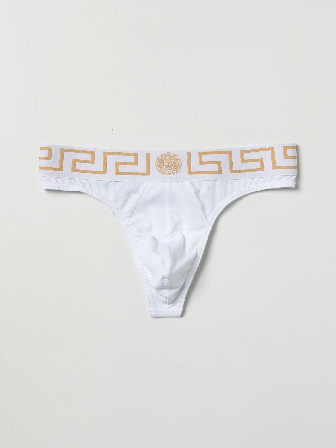 VERSACE: underwear for man - White | Versace underwear AU100022A232741 ...