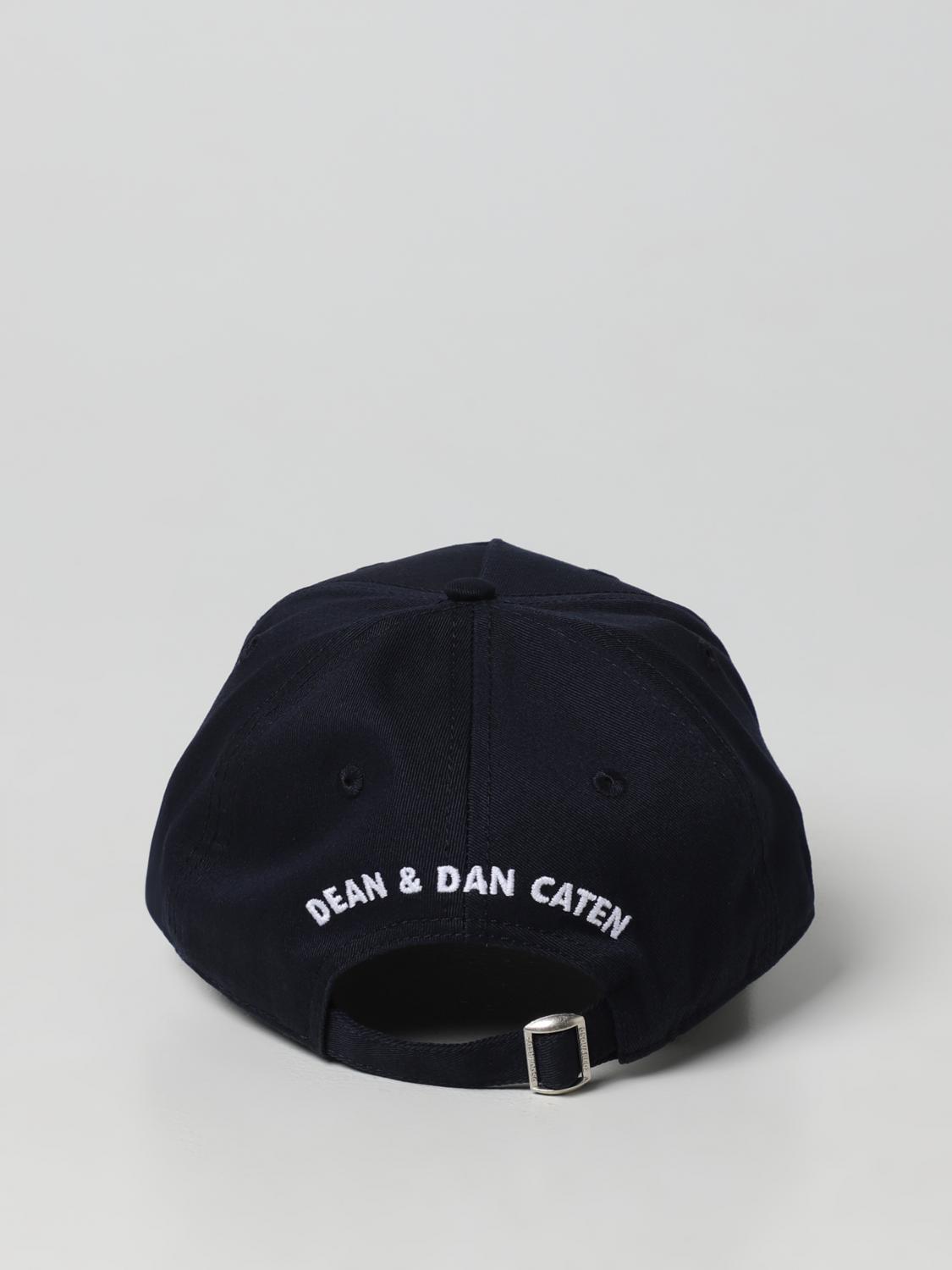 Cappello Dsquared2: Cappello Dsquared2 in cotone con patch blue 3