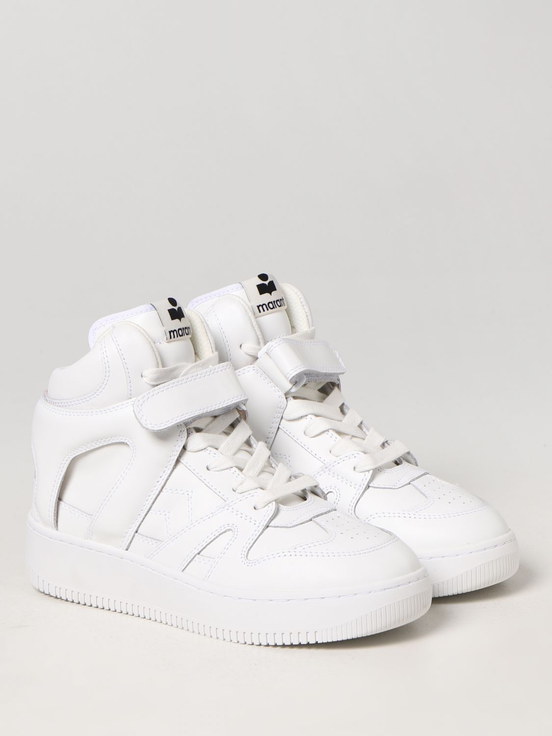 MARANT: sneakers for woman - White | Isabel Marant sneakers BK0020FAA1E28S online on GIGLIO.COM