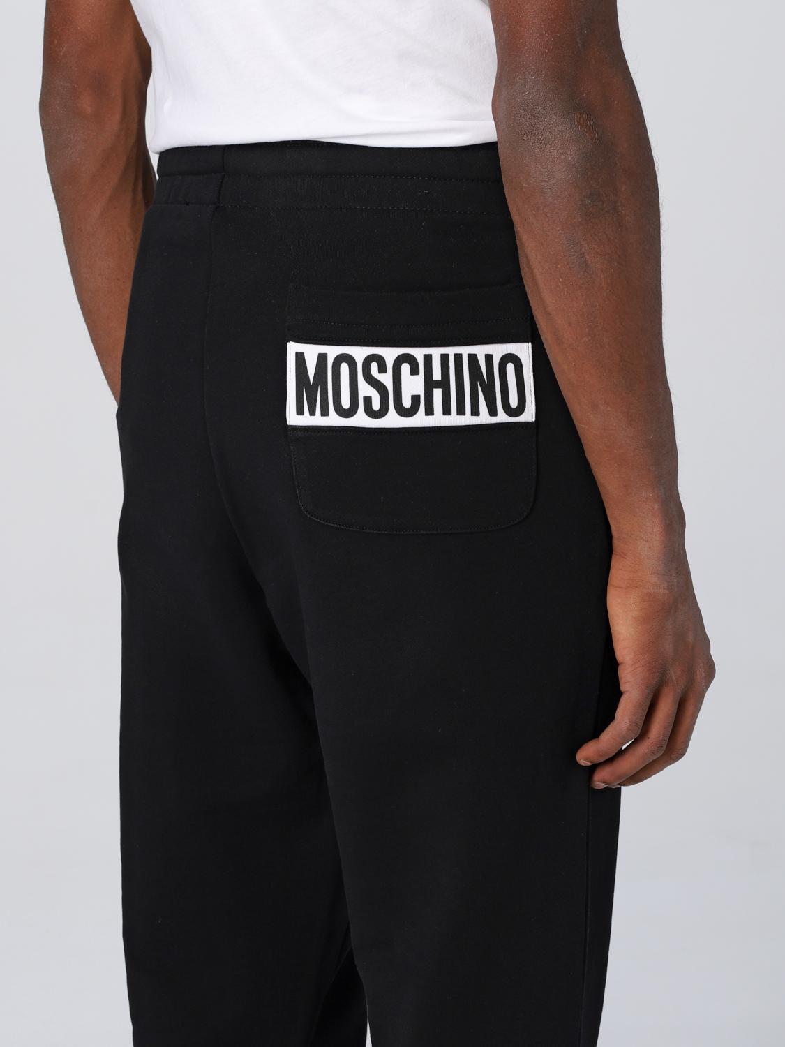MOSCHINO COUTURE pants for man Black Moschino Couture pants