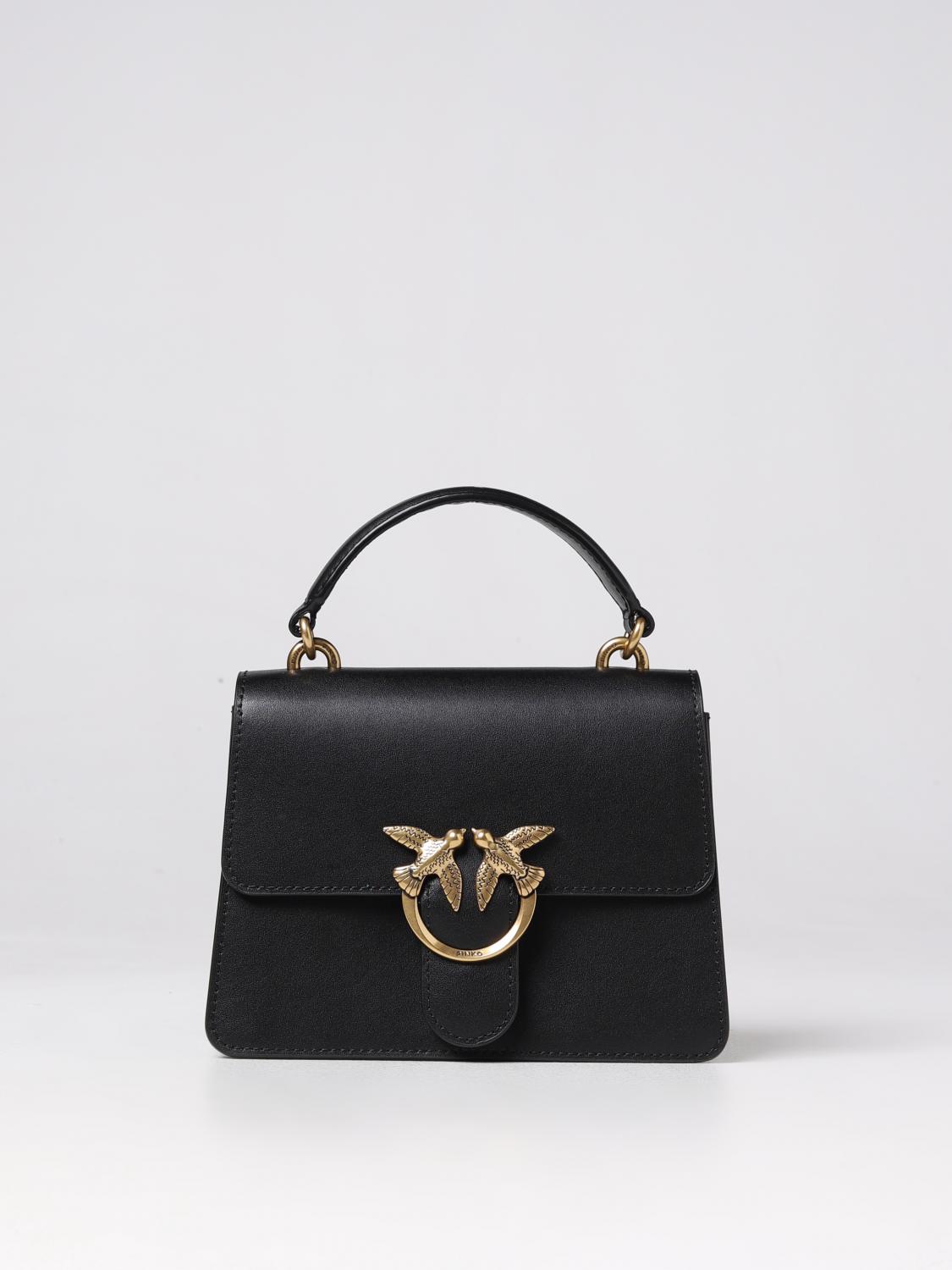 PINKO: mini bag for woman - Black | Pinko mini bag 100071A0F1 online at ...