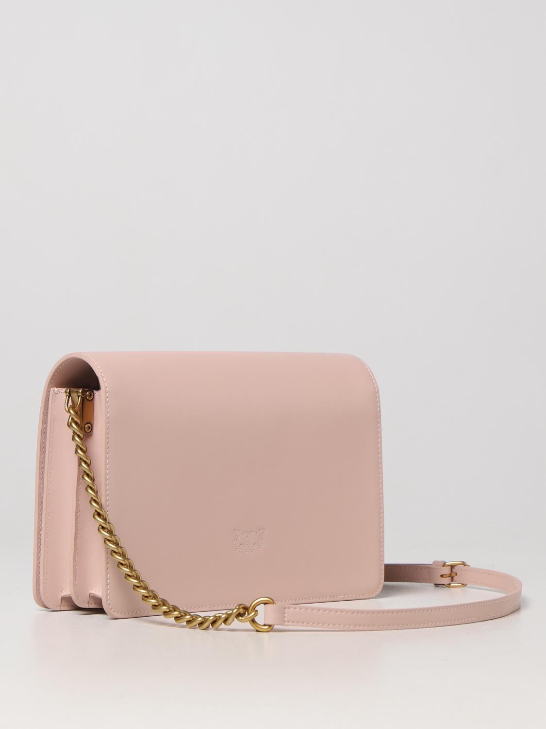 PINKO crossbody bags for woman Blush Pink Pinko crossbody bags