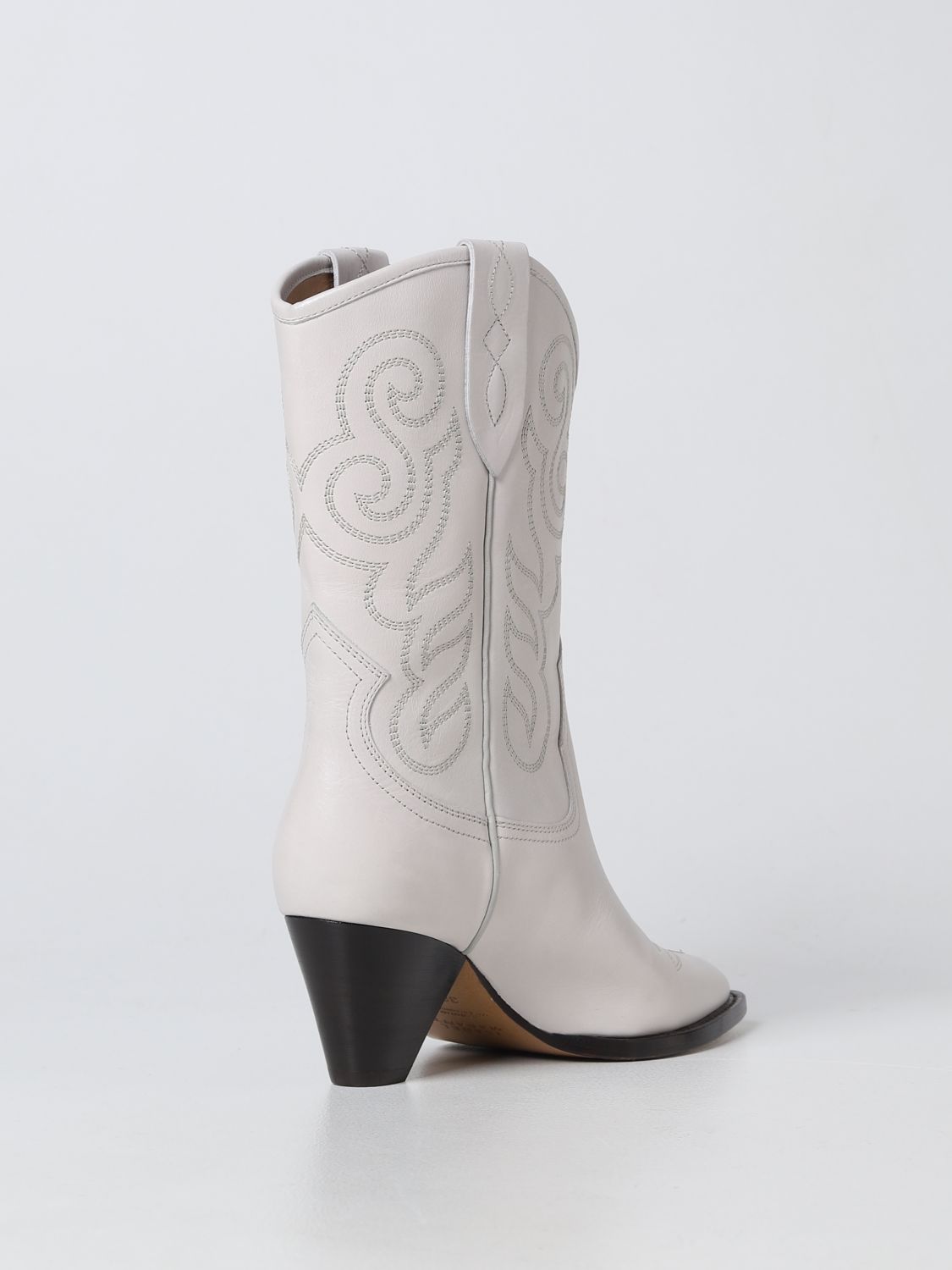 ISABEL MARANT: boots for woman - Yellow Cream | Isabel Marant boots on