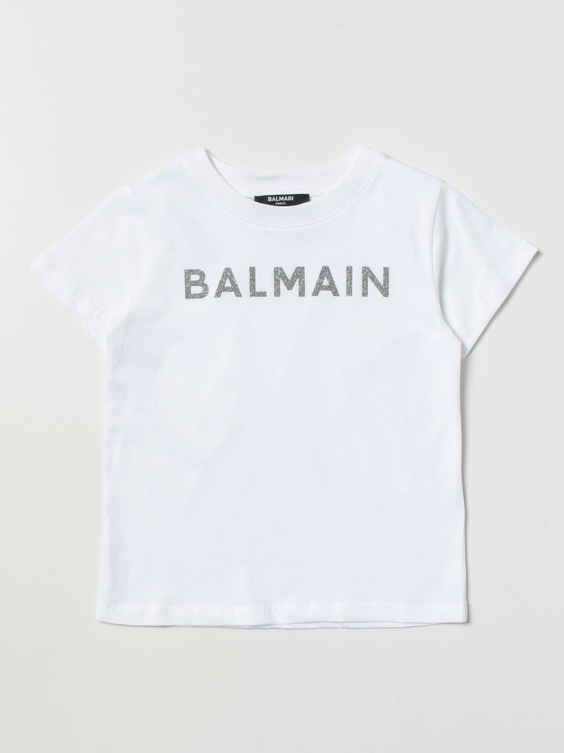 BALMAIN T-SHIRT BALMAIN KIDS KIDS COLOR WHITE,D82344001