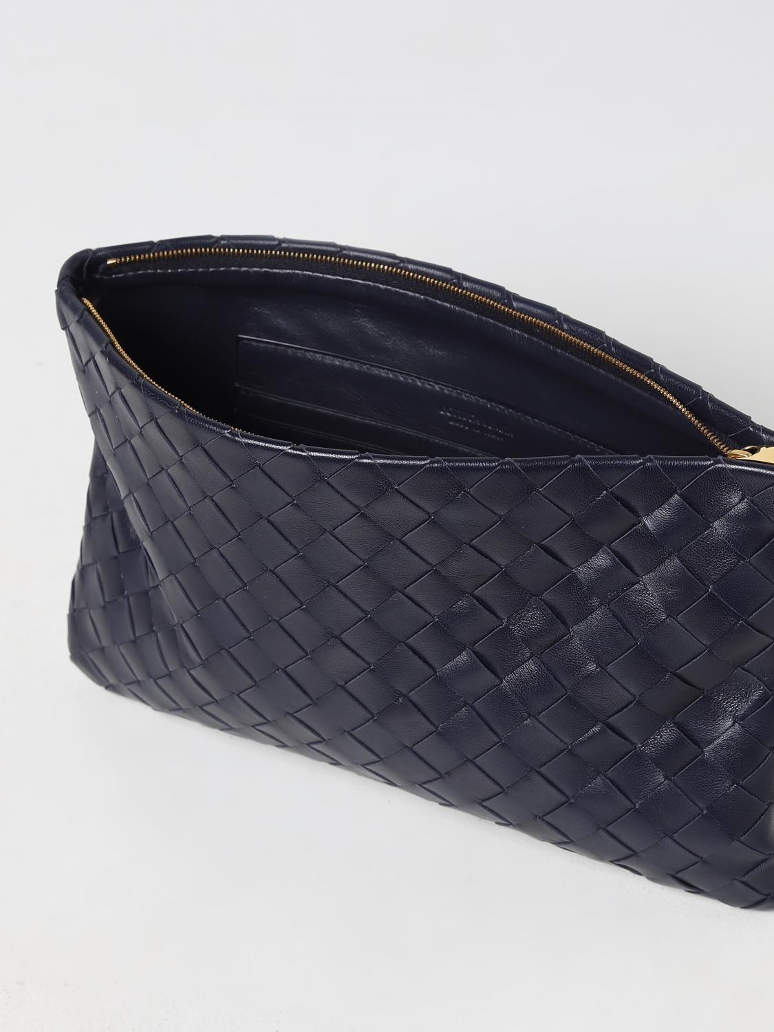 BOTTEGA clutch for woman Gold Bottega clutch