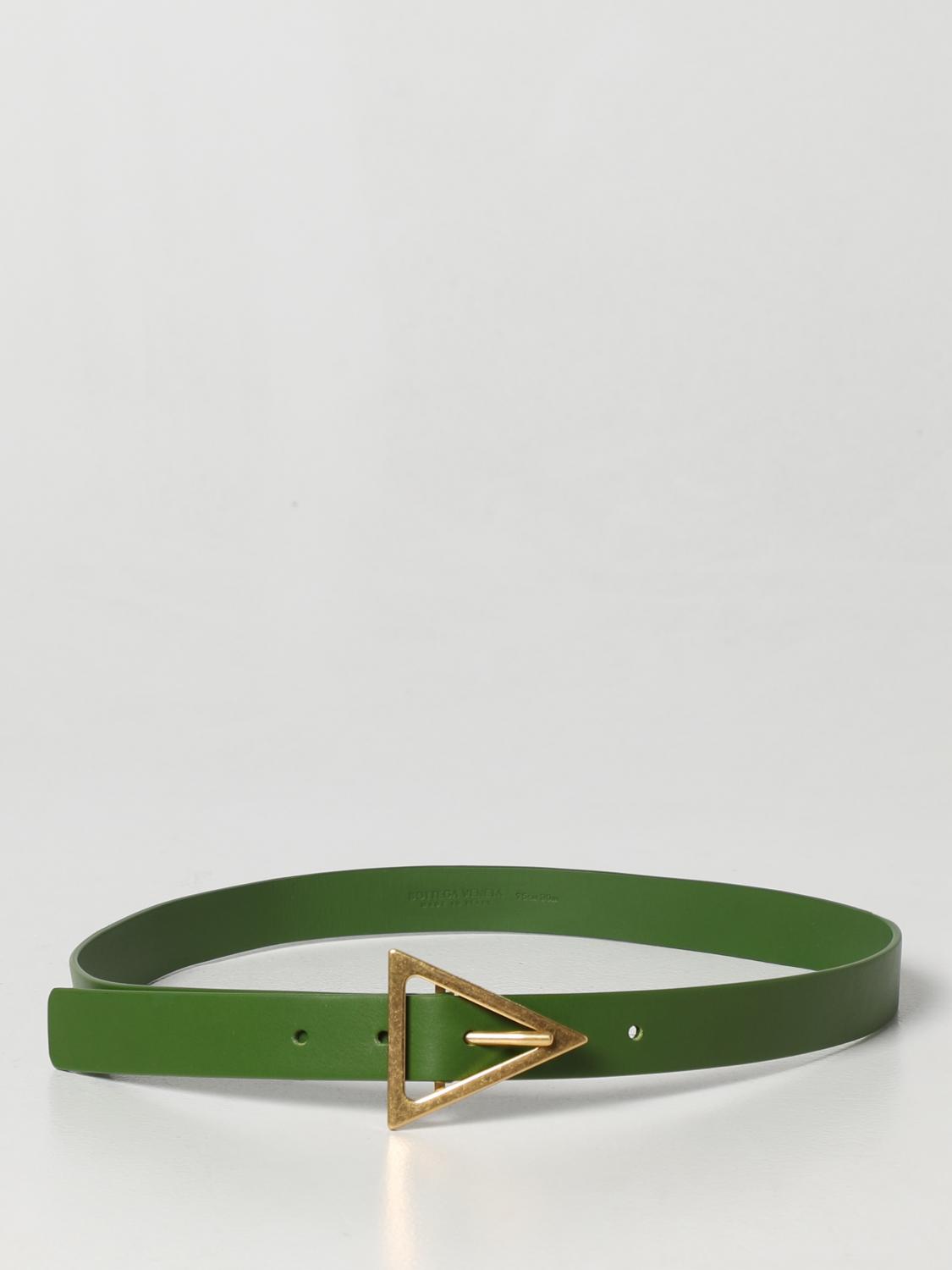 BOTTEGA VENETA: belt for woman - Green | Bottega Veneta belt