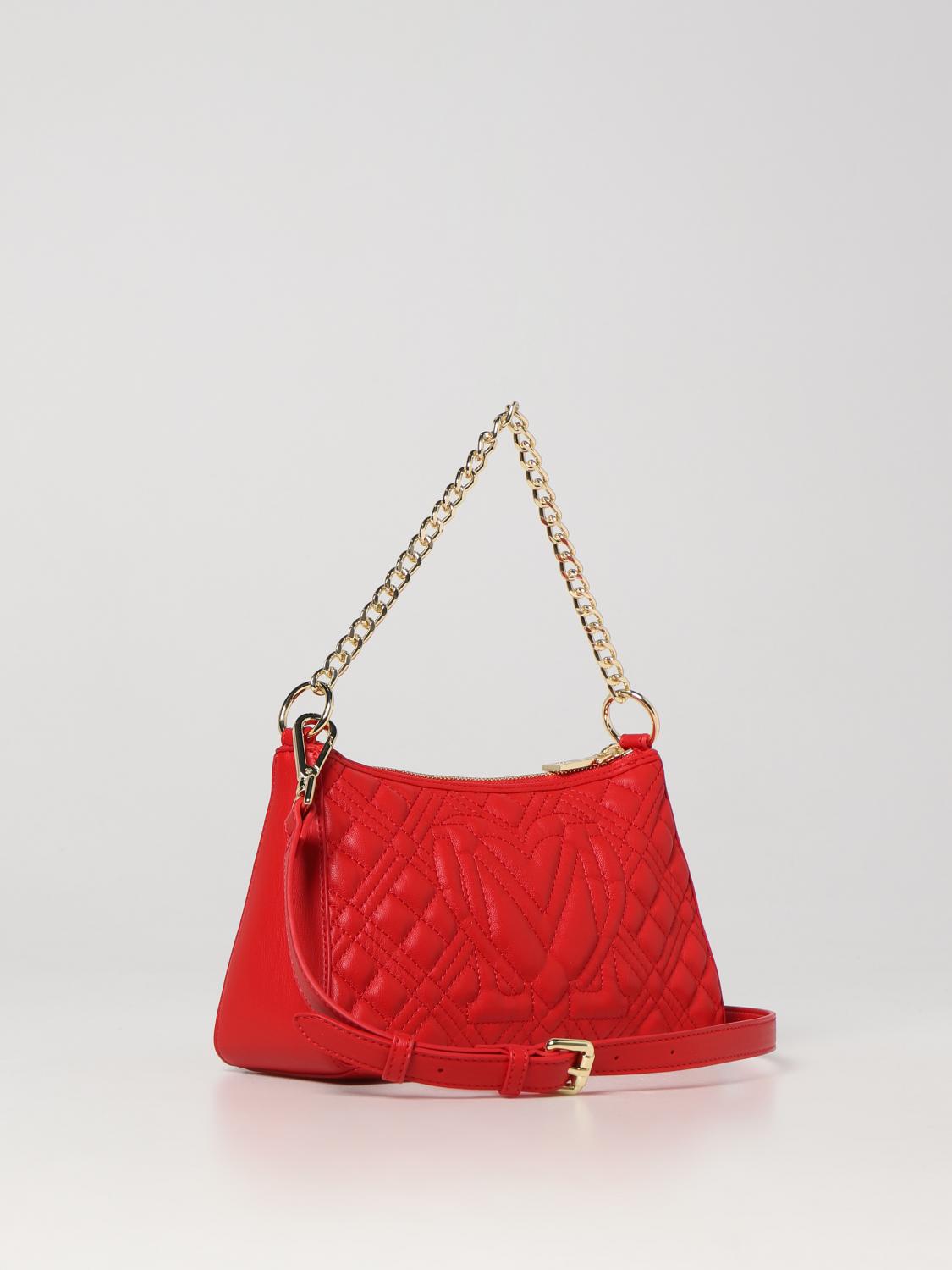 LOVE MOSCHINO shoulder bag for woman Red Love Moschino shoulder