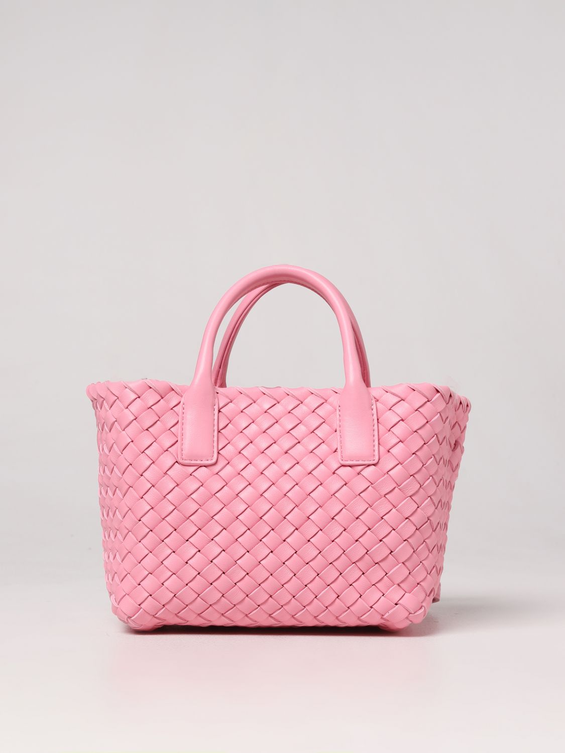BOTTEGA VENETA: mini bag for woman - Pink | Bottega Veneta mini bag ...