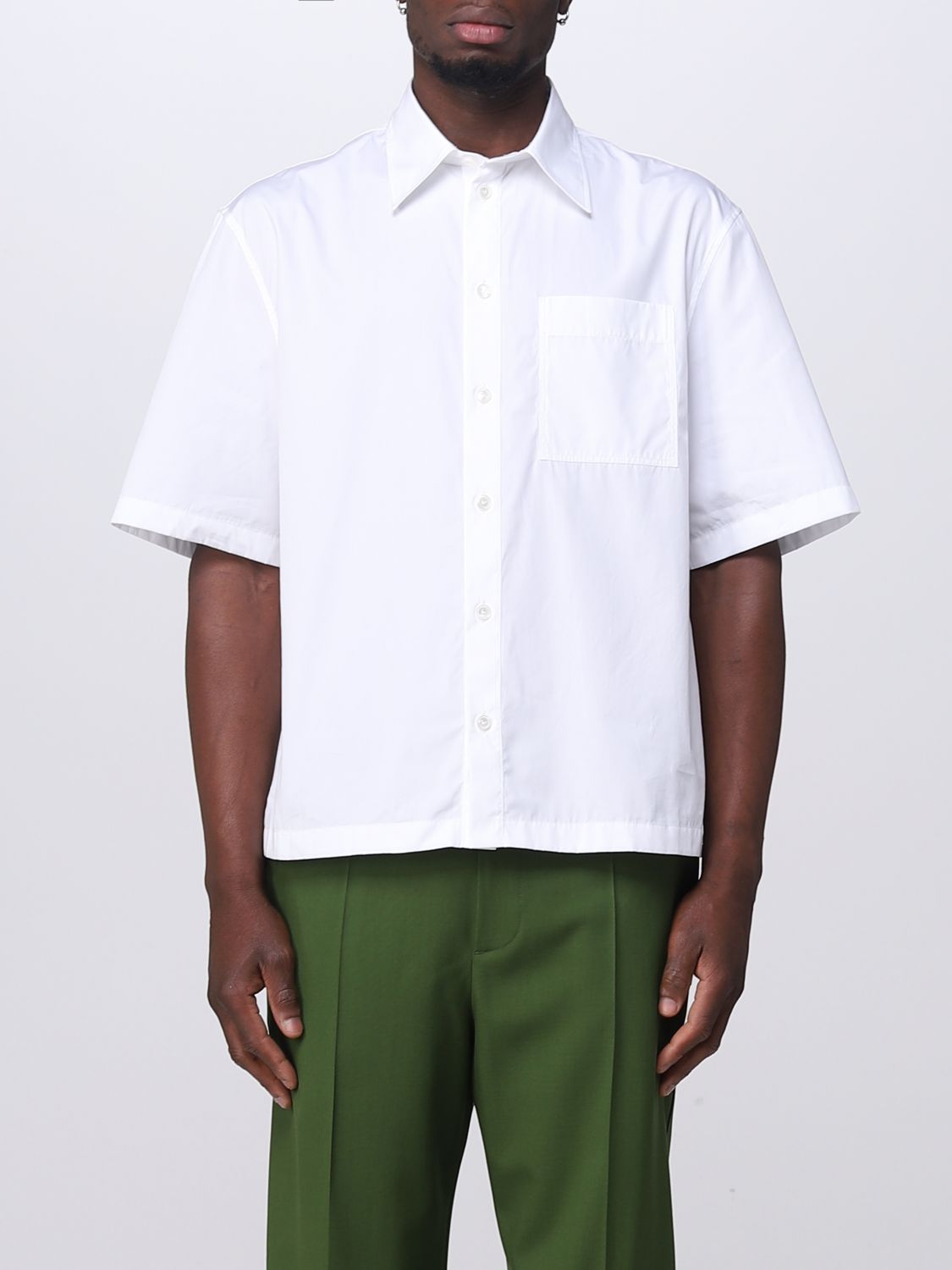 Bottega Veneta - T-shirt for Man - White - 754683V39G0-9071
