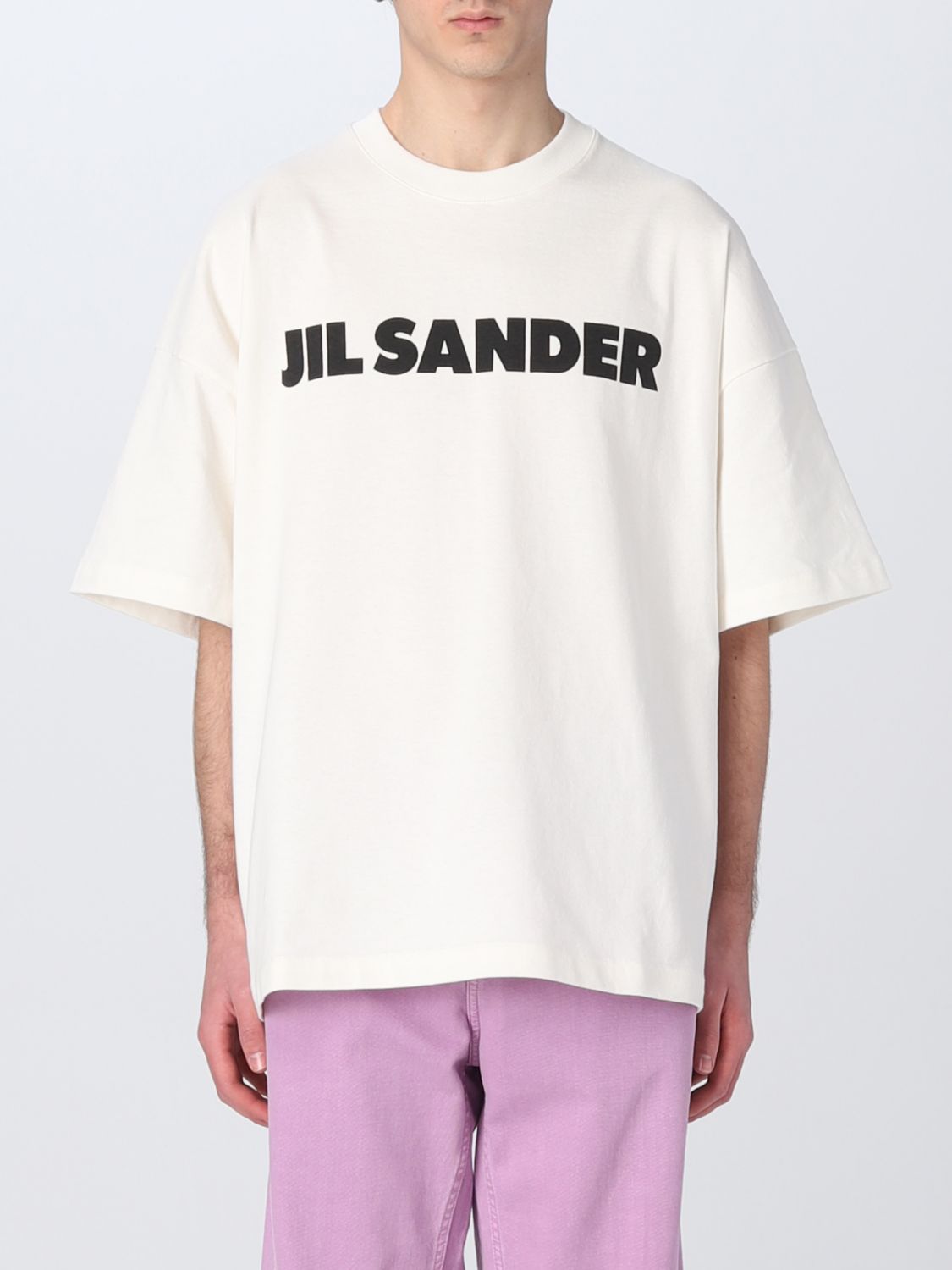JIL SANDER: for man - White | Jil t-shirt J21GC0001J45148 online on GIGLIO.COM