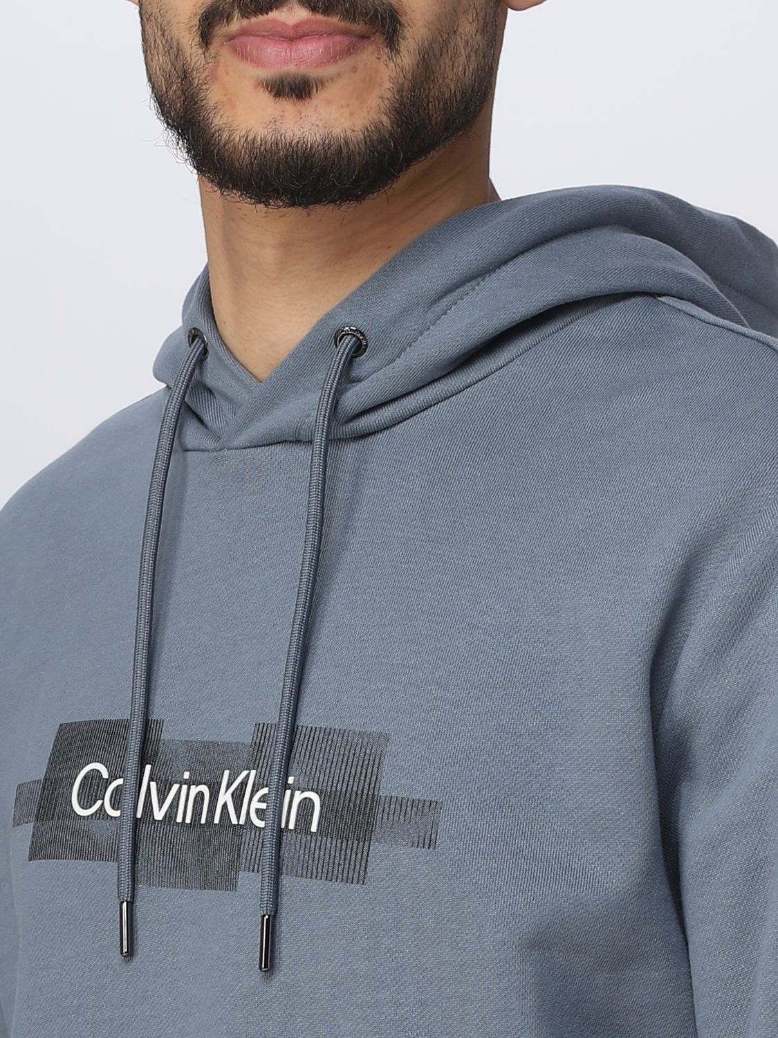 Regelmatig Egomania Expertise CALVIN KLEIN: sweatshirt for man - Grey | Calvin Klein sweatshirt  K10K110761 online on GIGLIO.COM