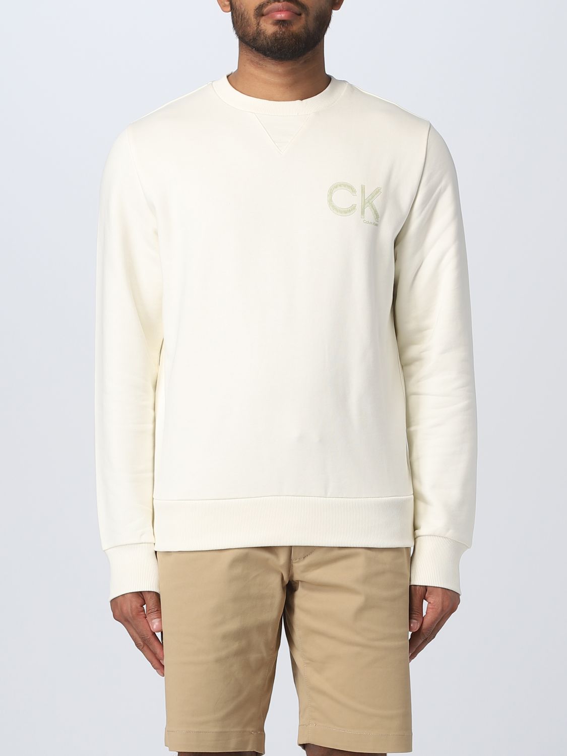 Calvin Klein Pullover  Herren Farbe Weiss In White