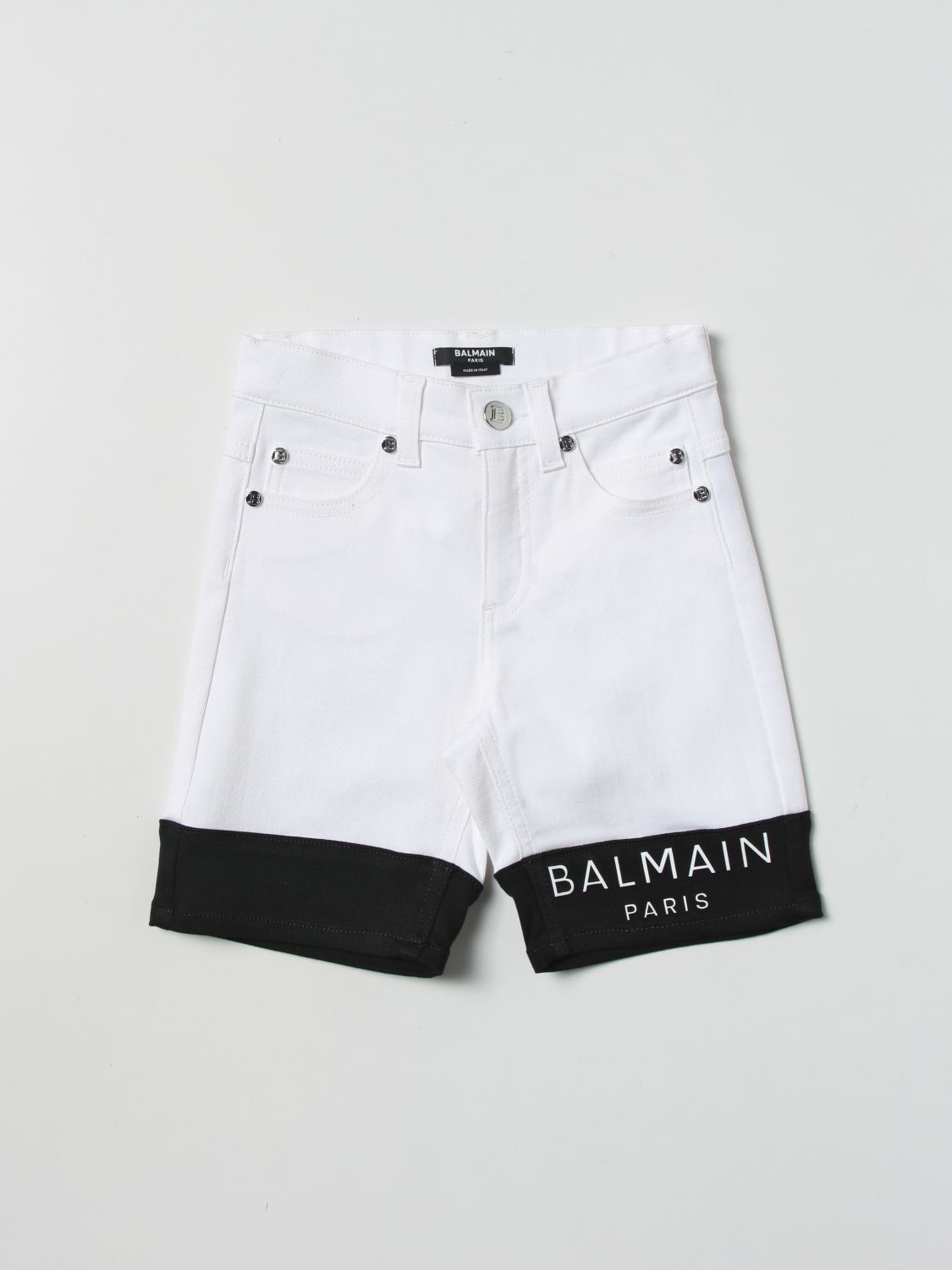 Balmain Shorts  Kids Kids In White