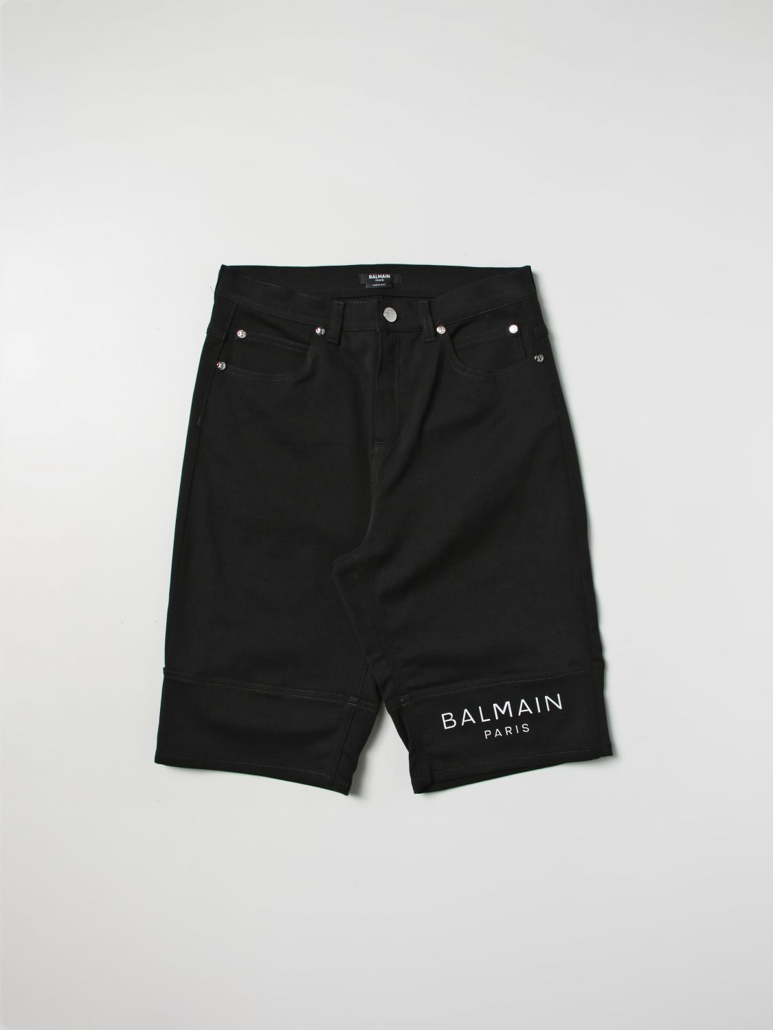 Balmain Shorts  Kids Kinder Farbe Schwarz In Black