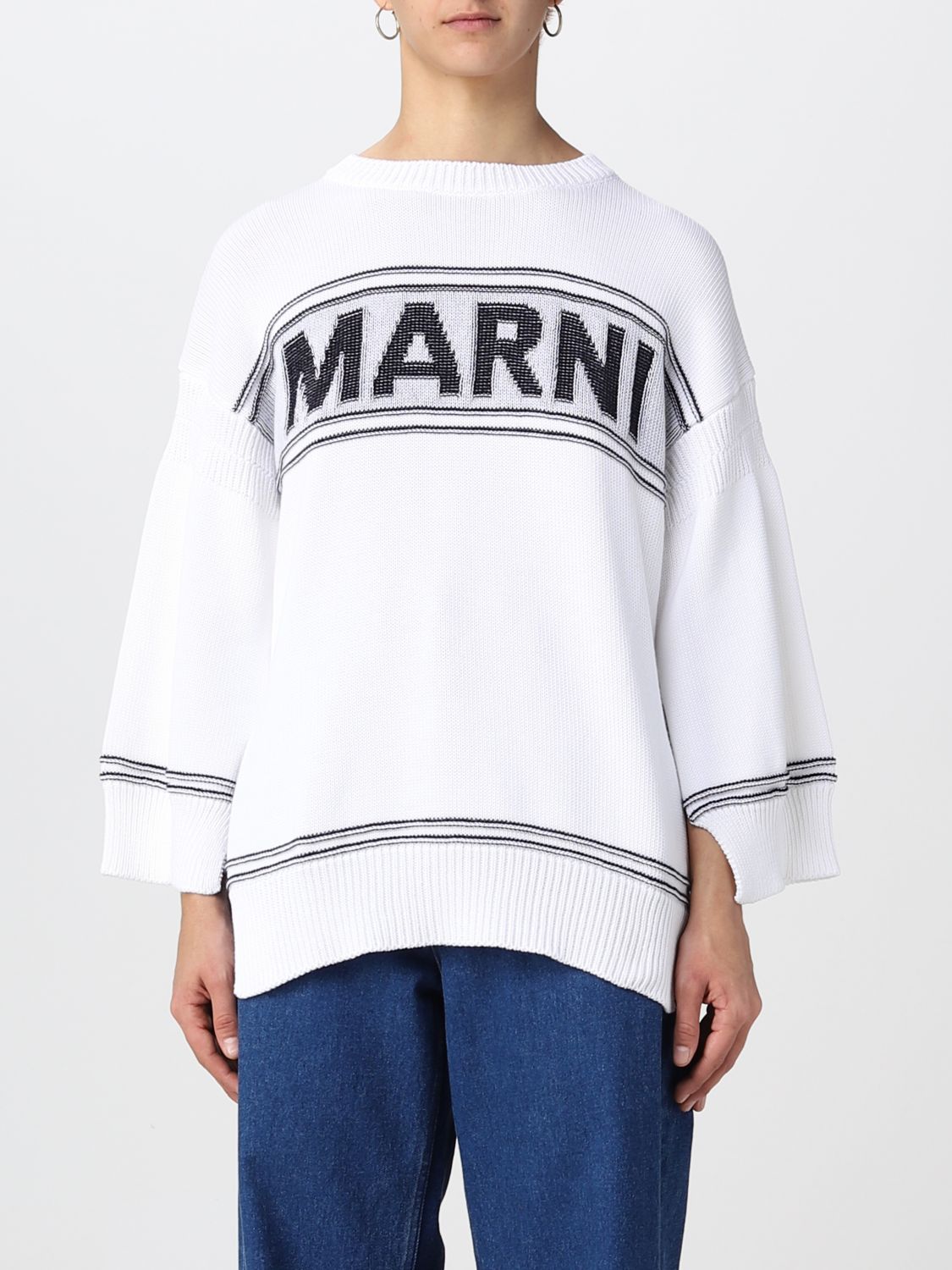 Marni Sweater  Woman Color White