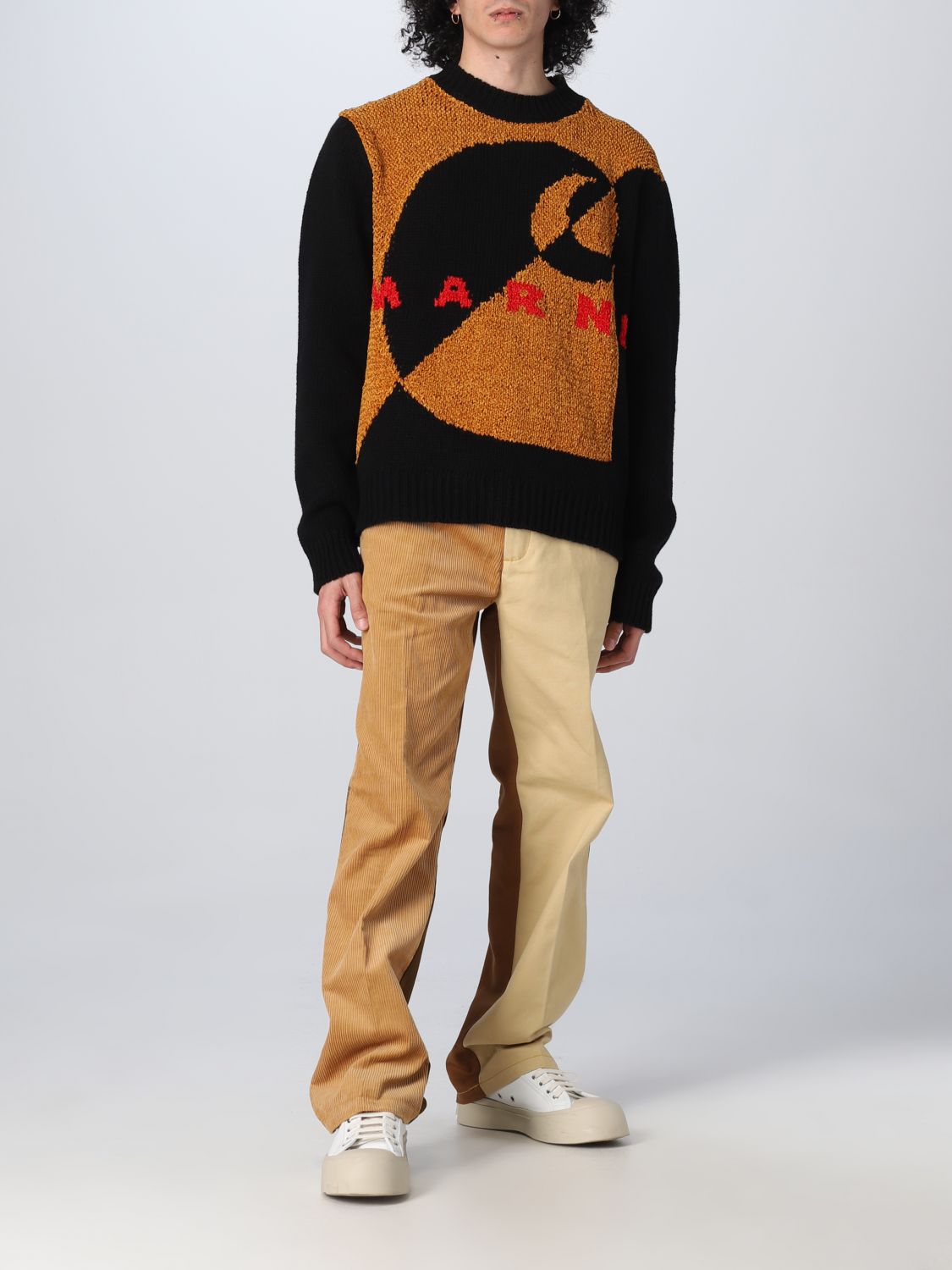 MARNI: sweater for man - Black | Marni sweater GCMG0253Q1UFH936 online ...