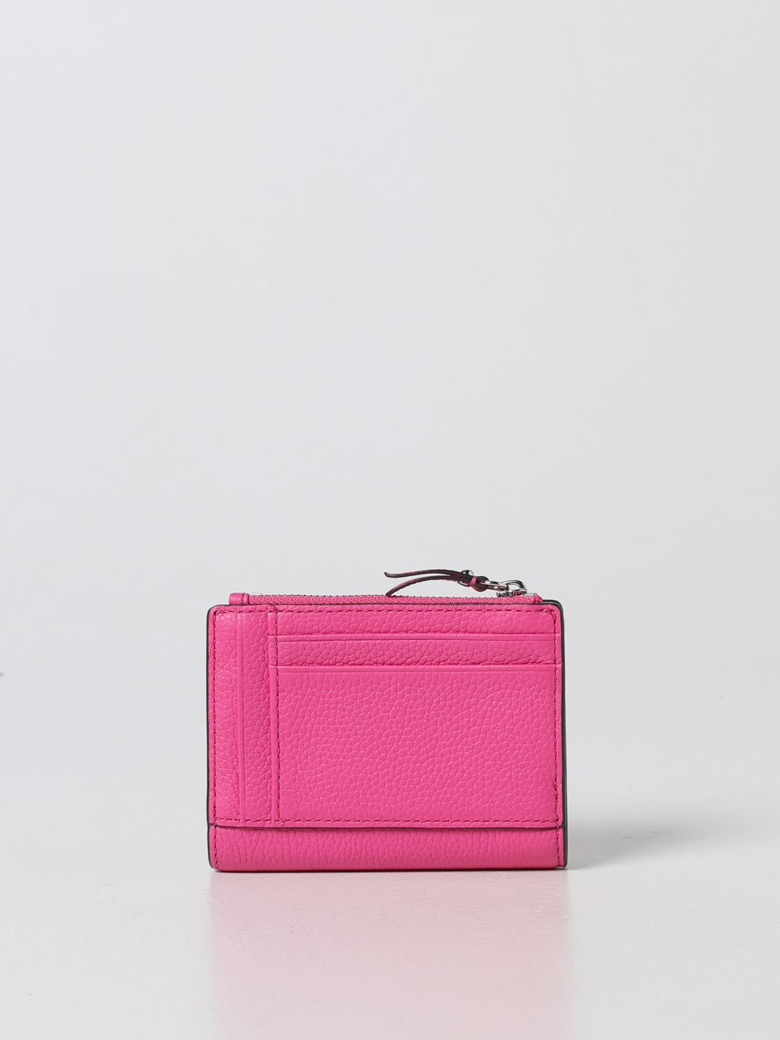 MICHAEL KORS: wallet for woman - Cherry | Michael Kors wallet 34S1SJ6F6L  online on 