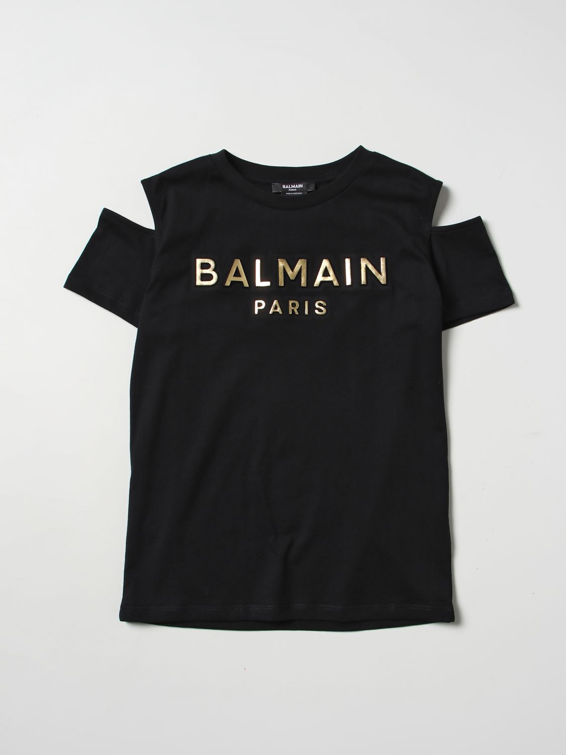 BALMAIN T-SHIRT BALMAIN KIDS KIDS,D82883002