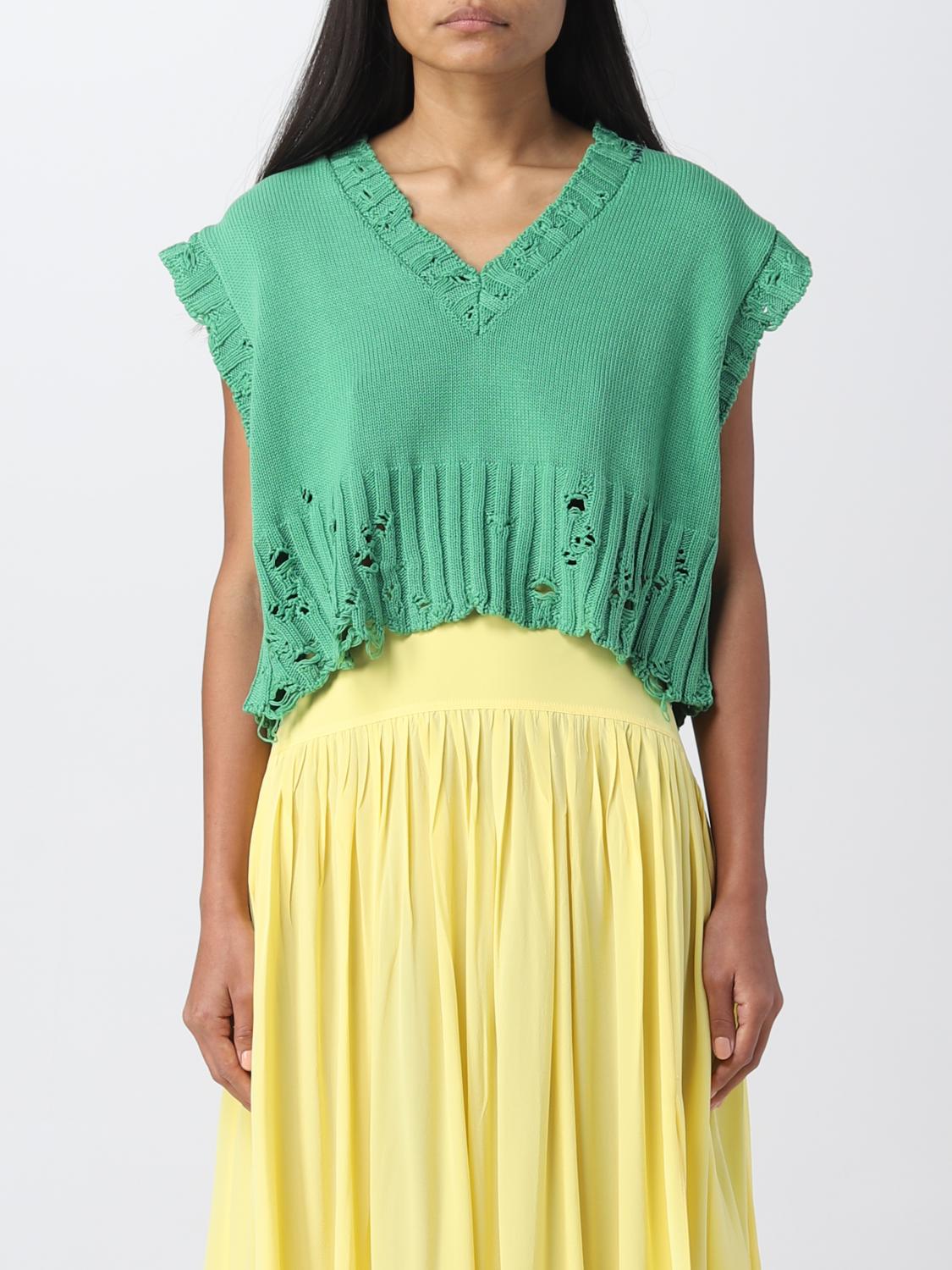 Gilet Marni: Gilet Marni in cotone verde 1