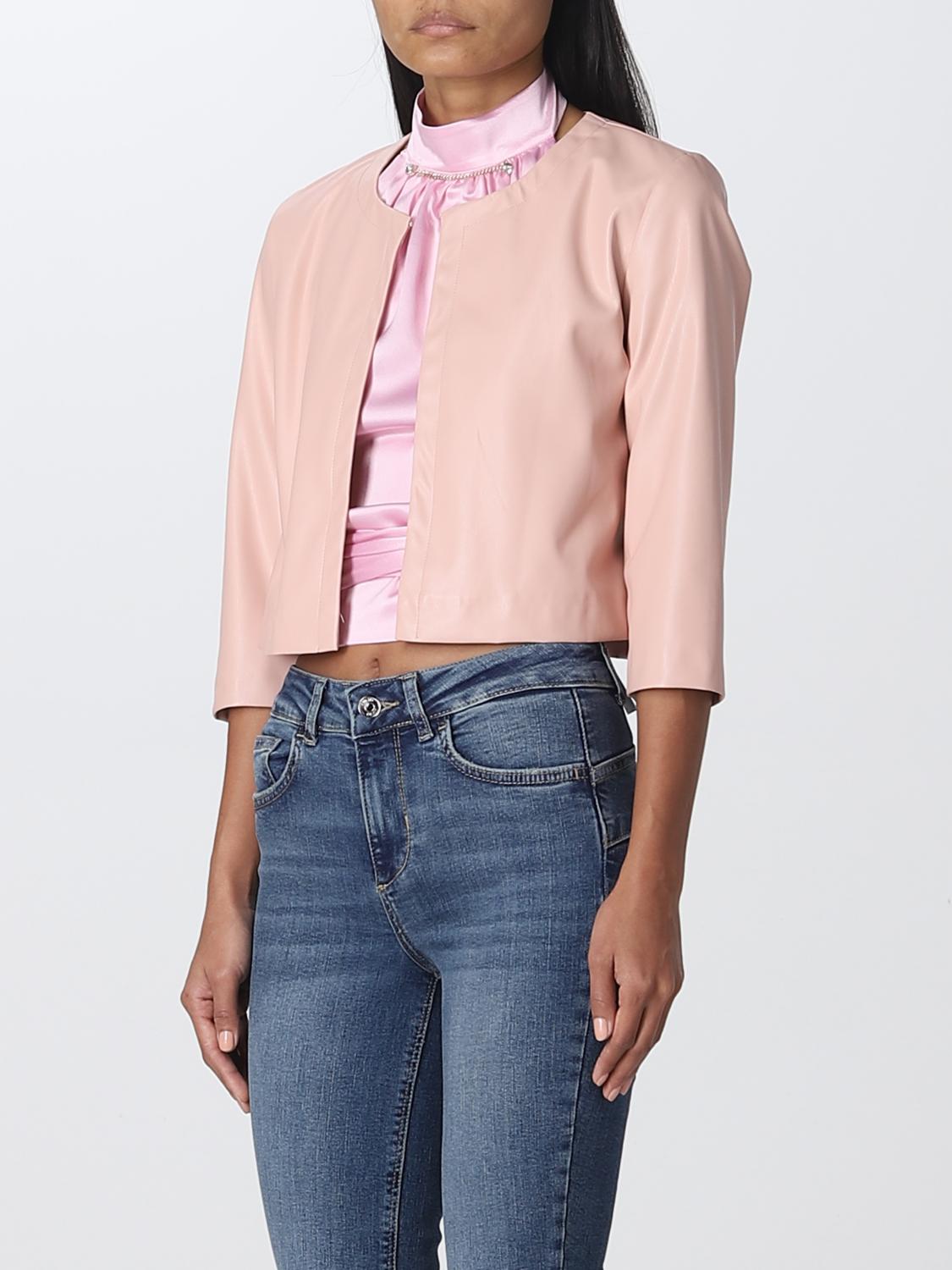Jacke Liu Jo: Liu Jo Damen Jacke pink 4