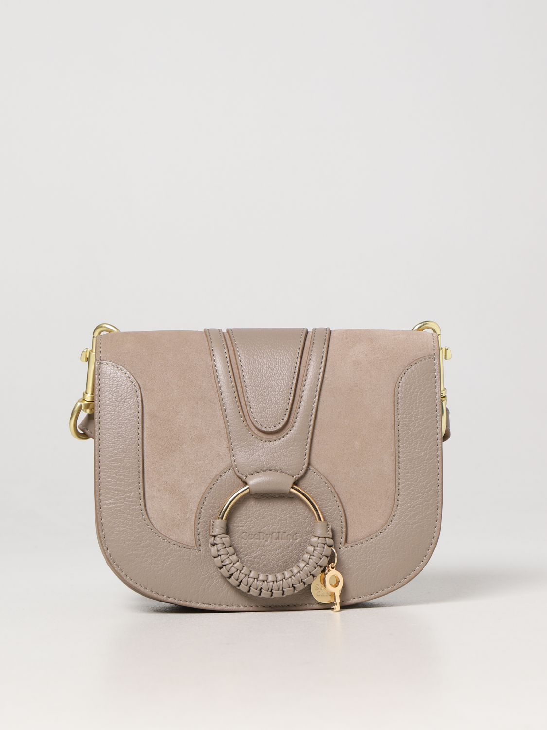 See By Chloé Hana Bag In Leather In Grey