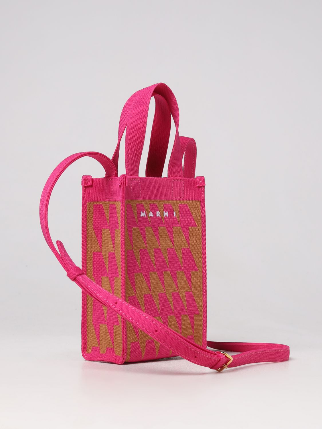 MARNI: mini bag for woman - Pink | Marni mini bag SHMP0085A1P4556