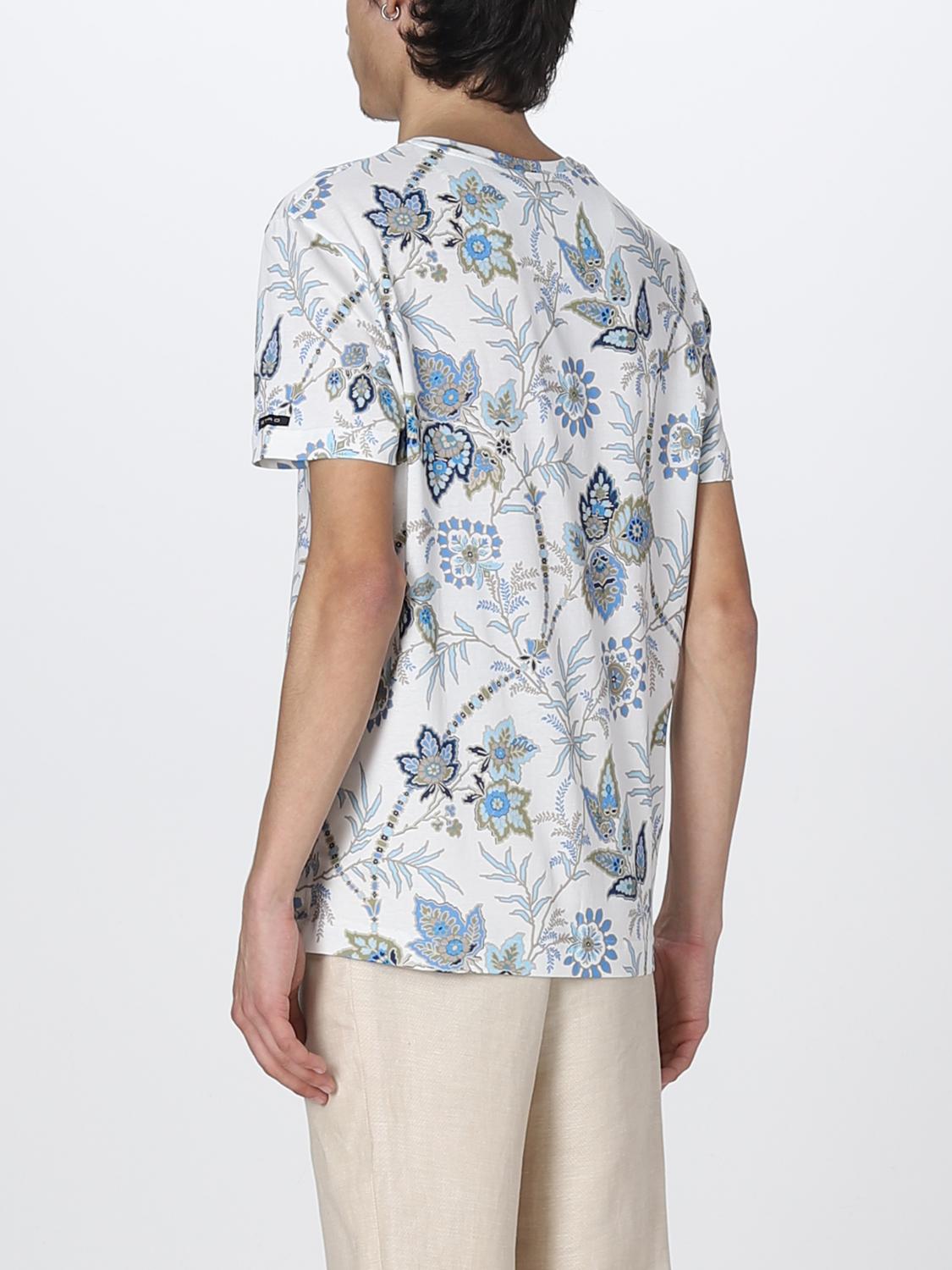 T-shirt Etro: T-shirt Etro in cotone bianco 3