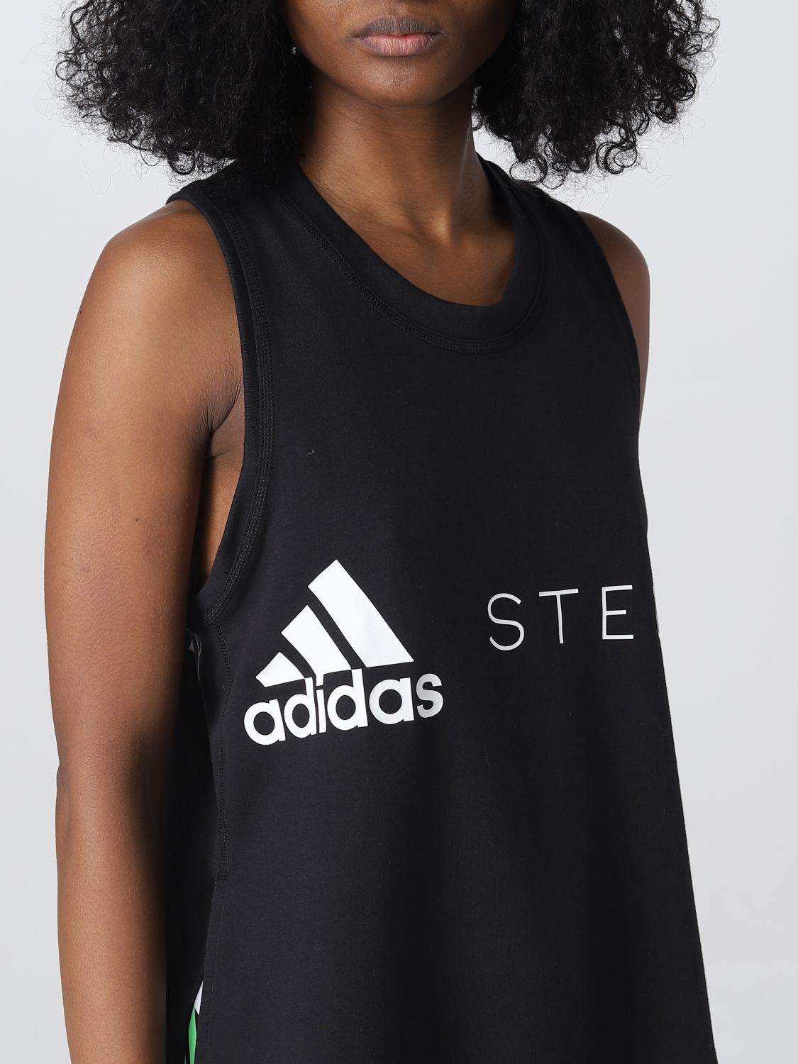 Top e Bluse Adidas By Stella Mccartney: Top e bluse Adidas By Stella Mccartney donna nero 5