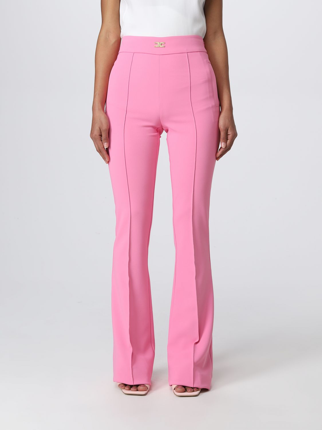 Elisabetta Franchi Pants  Woman Color Pink
