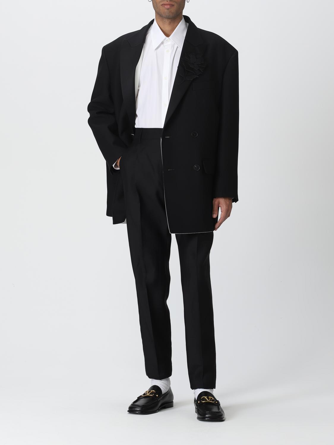 VALENTINO: blazer for men - Black | Valentino blazer 2V3CEE3192Y online ...