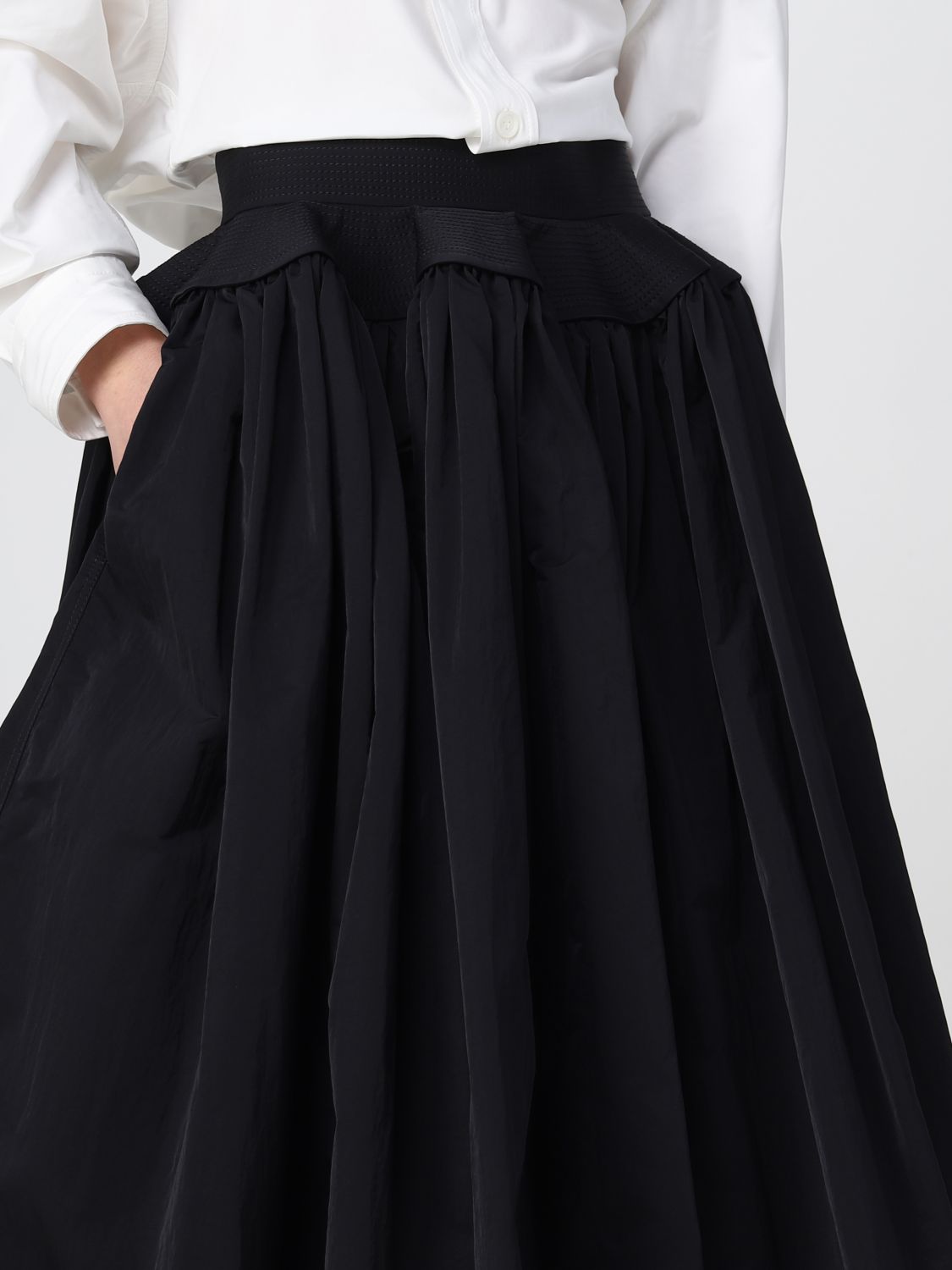 BOTTEGA VENETA: skirt for woman - Black | Bottega Veneta skirt ...