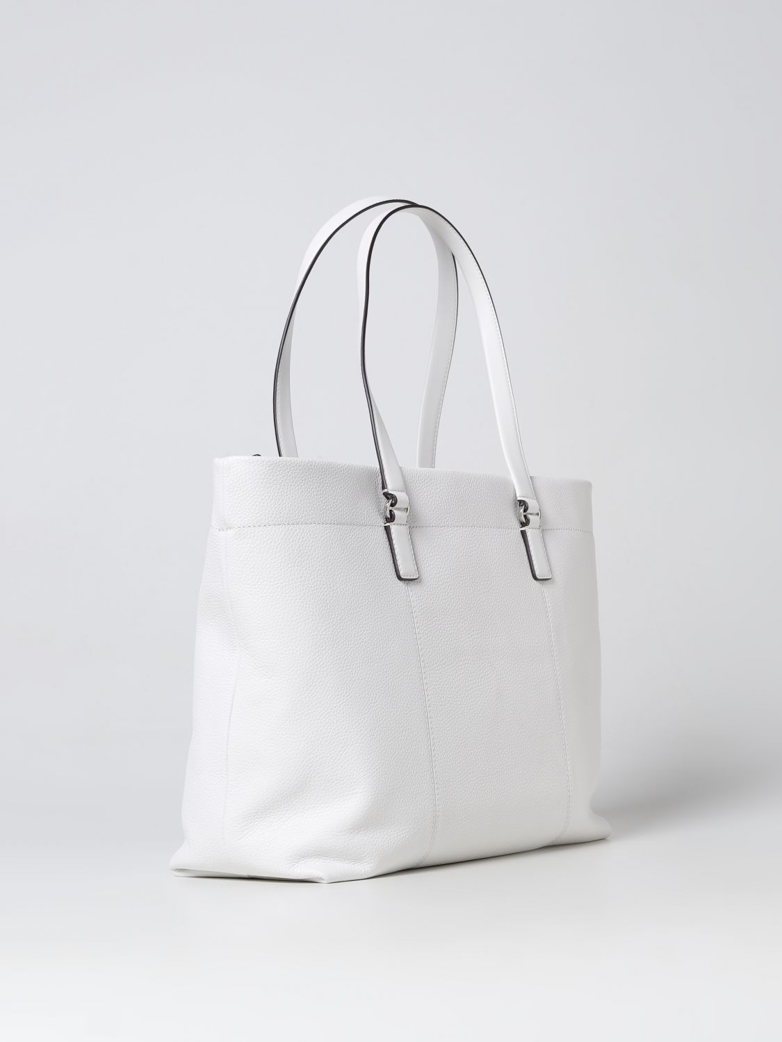 MICHAEL KORS: tote bags for woman - White | Michael Kors tote bags ...