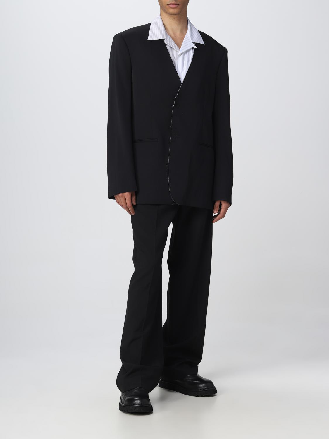 Blazer Mm6 Maison Margiela: Blazer Mm6 Maison Margiela homme noir 2