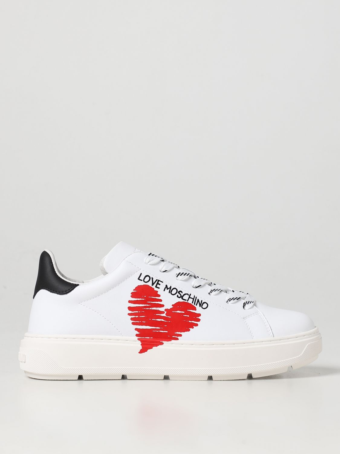 moeilijk Een effectief Prooi LOVE MOSCHINO: sneakers for woman - White | Love Moschino sneakers  JA15394G1G online on GIGLIO.COM