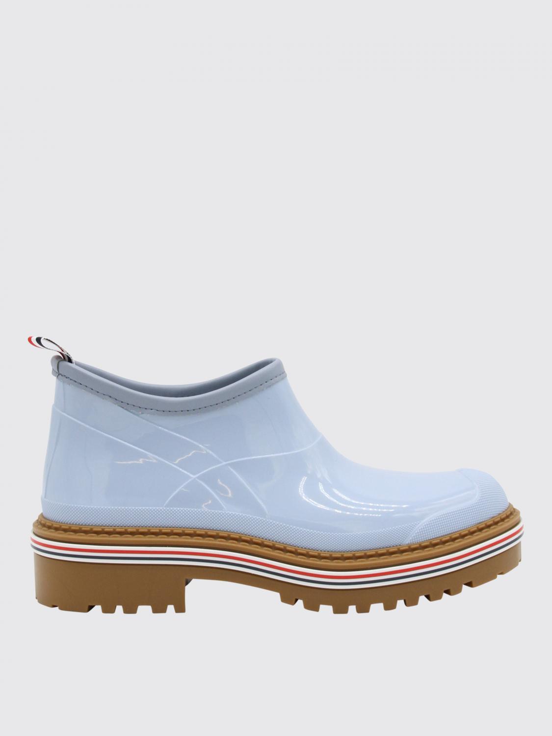 Thom Browne Molded Rubber Garden Boot In Blue