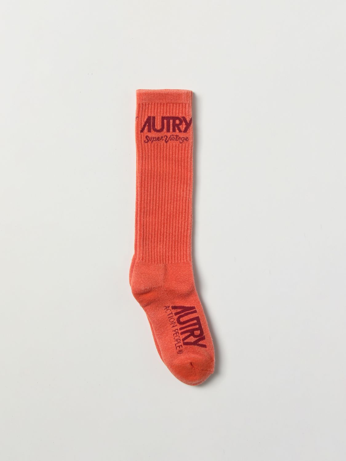 Autry Supervintage Socks In Orange