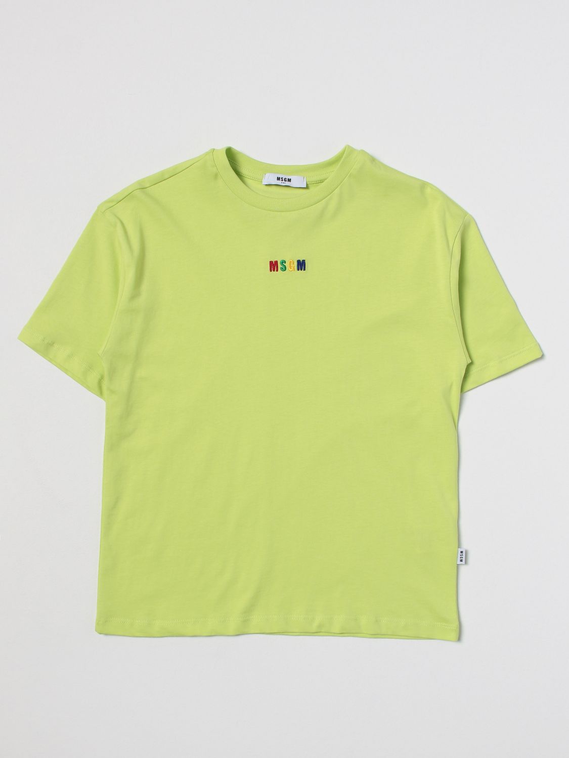 Msgm T-shirt  Kids Kids Color Lime