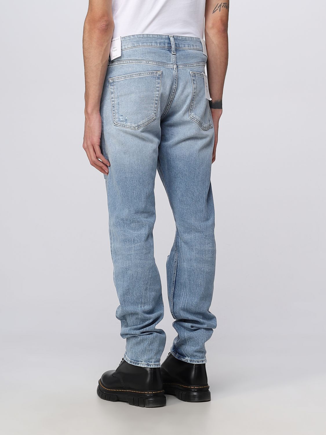 CALVIN KLEIN JEANS: Jeans para hombre, Azul Oscuro | Jeans Calvin Klein Jeans J30J322436 en línea en