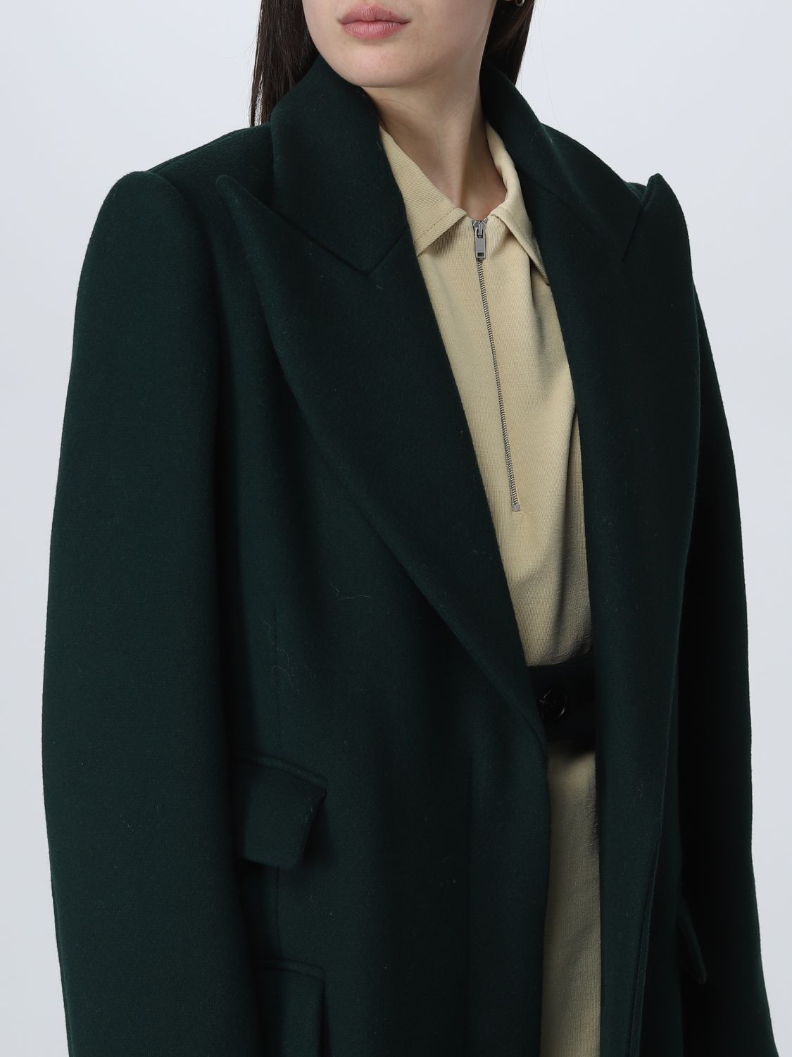 Coat Loewe: Loewe coat for woman green 4