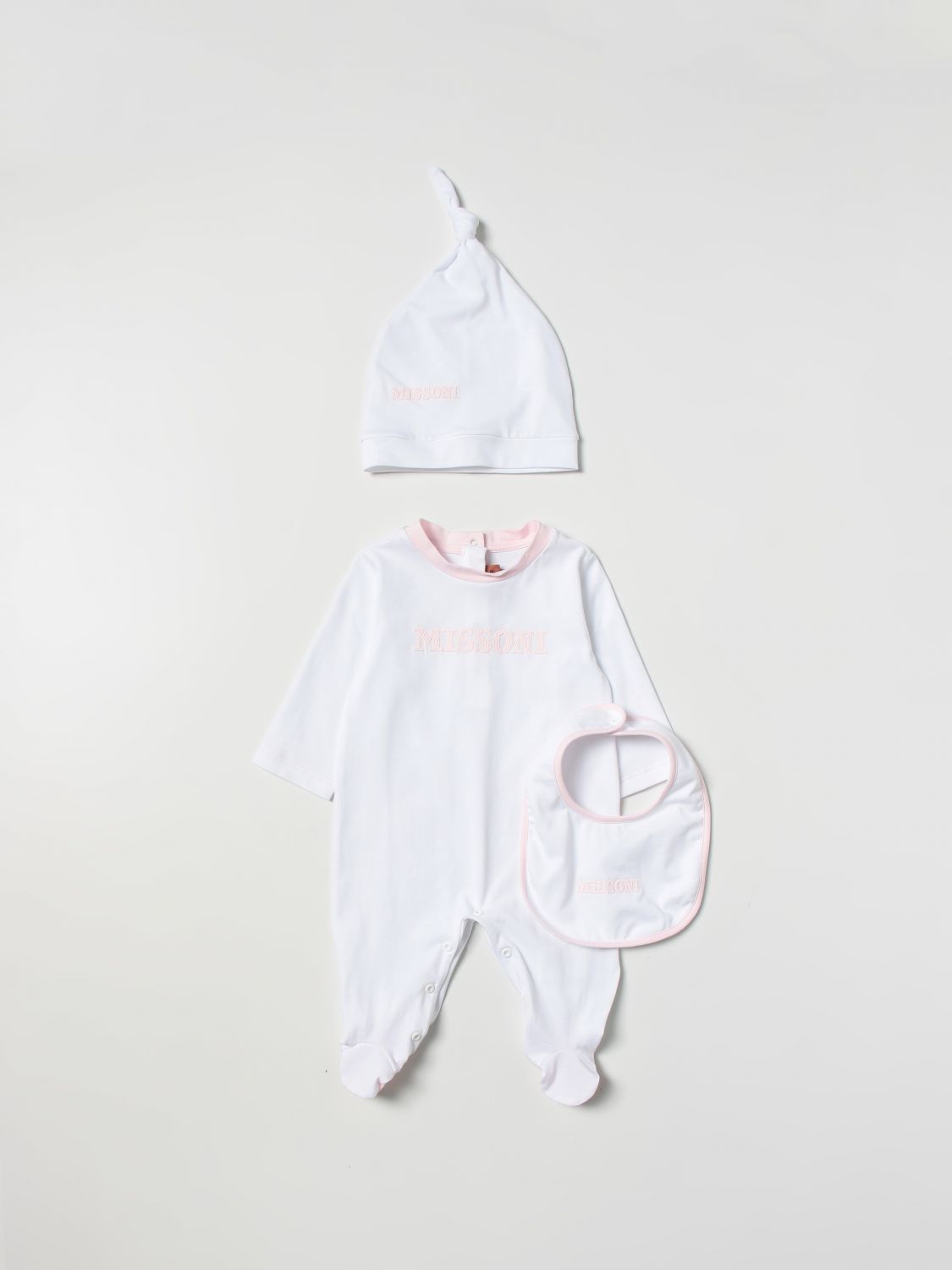 MISSONI: Kit naissance bébé - Blanc  Kit Naissance Missoni MTB520J0319 en  ligne sur