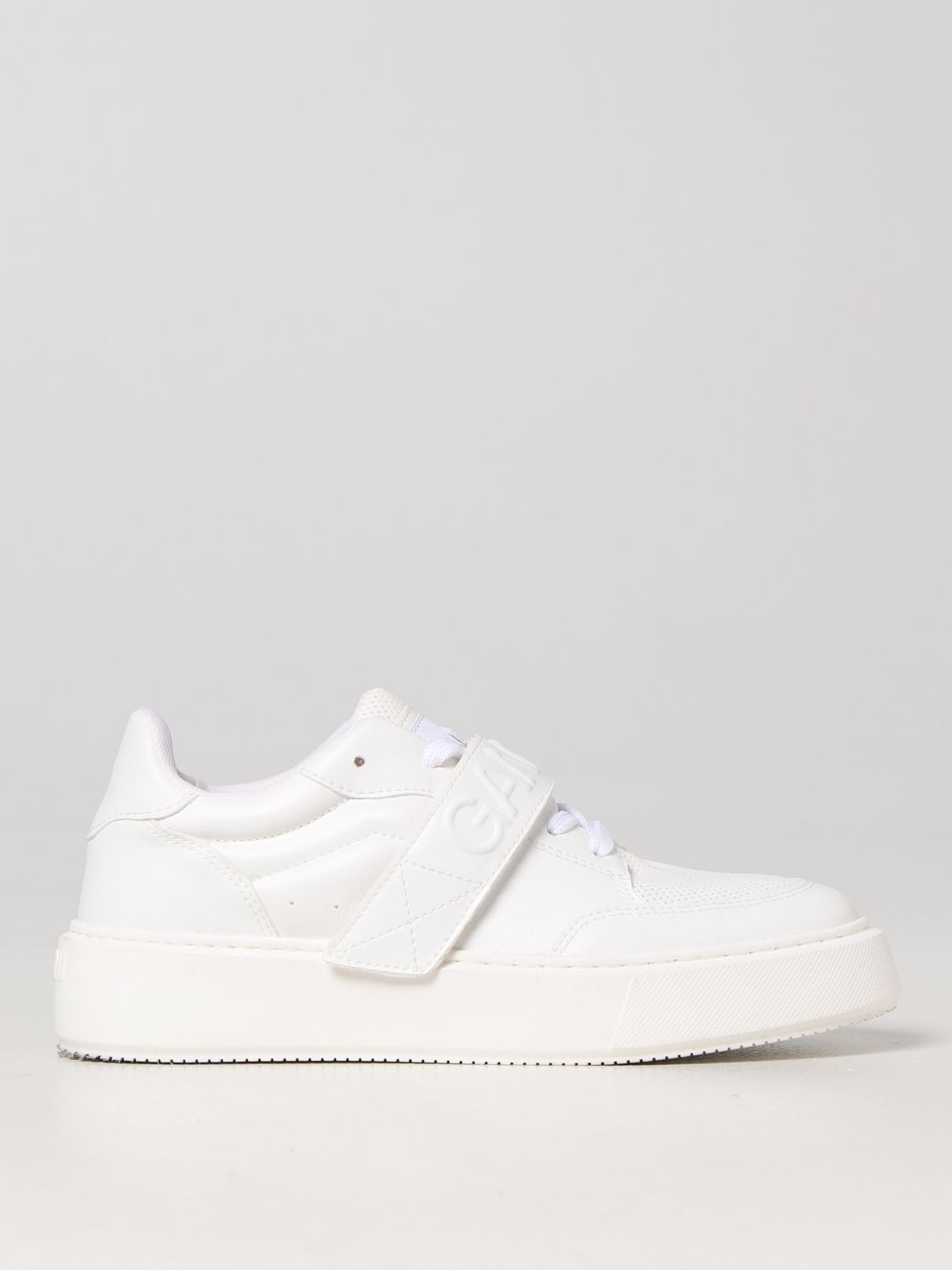 GANNI 1967 GANNI SNEAKERS IN FAUX LEATHER,D84097246