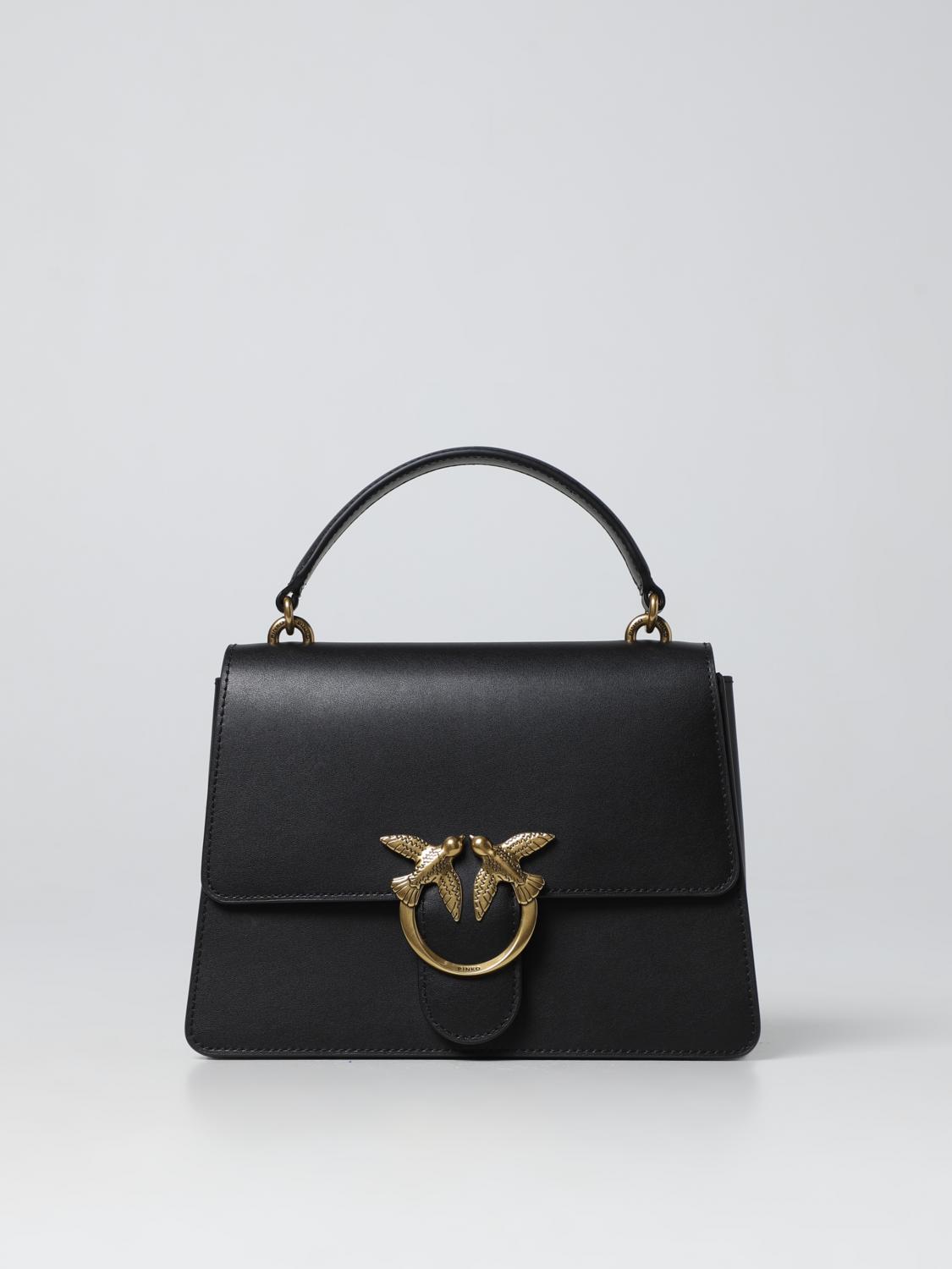 Pinko Lady Love Black Bag In Black